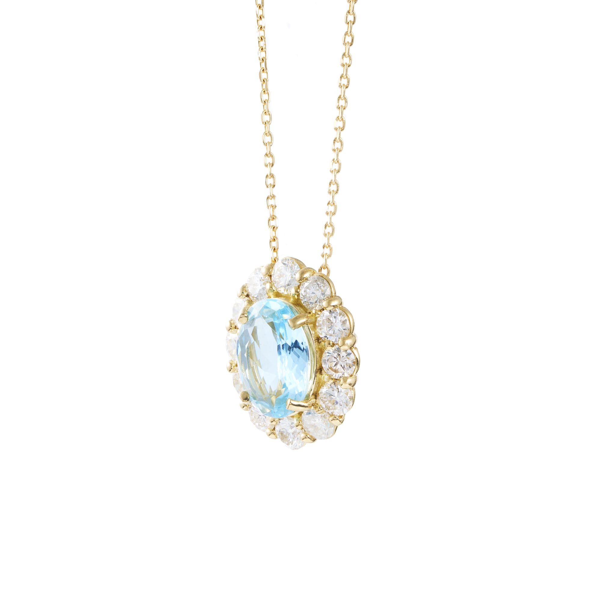 たまご AQキャサリン妃YGネックレス〜VSクオリティ｜A Jewelry Box 公式通販サイト
