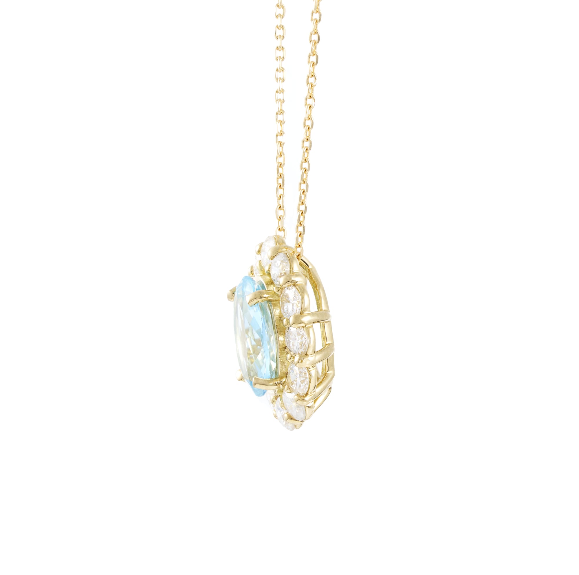 たまご AQキャサリン妃YGネックレス〜VSクオリティ｜A Jewelry Box 公式通販サイト
