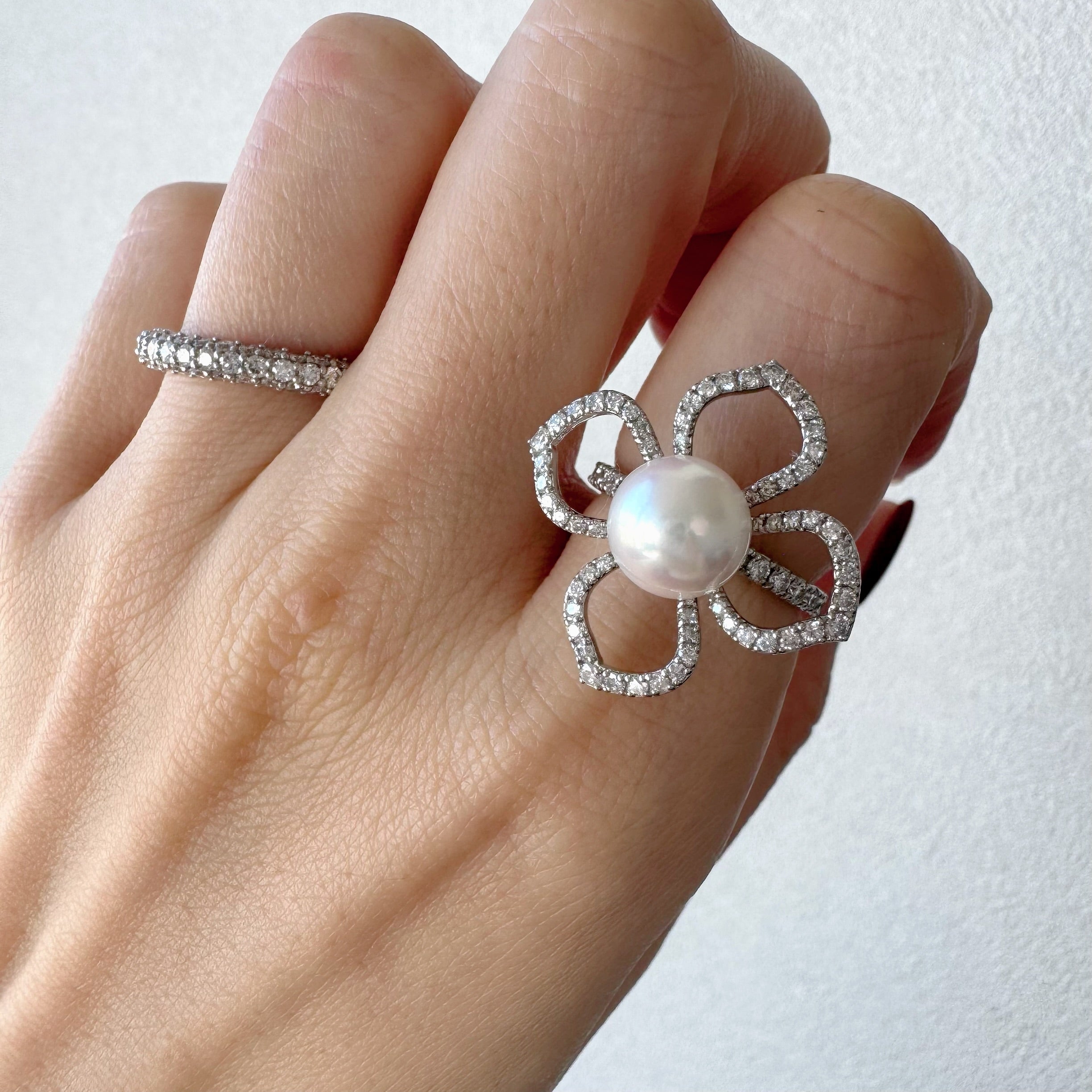 櫻井彩子さん　ハナミズキ　リング ハナミズキ］リング ダイヤ | A Jewelry Box公式サイト｜櫻井彩子の