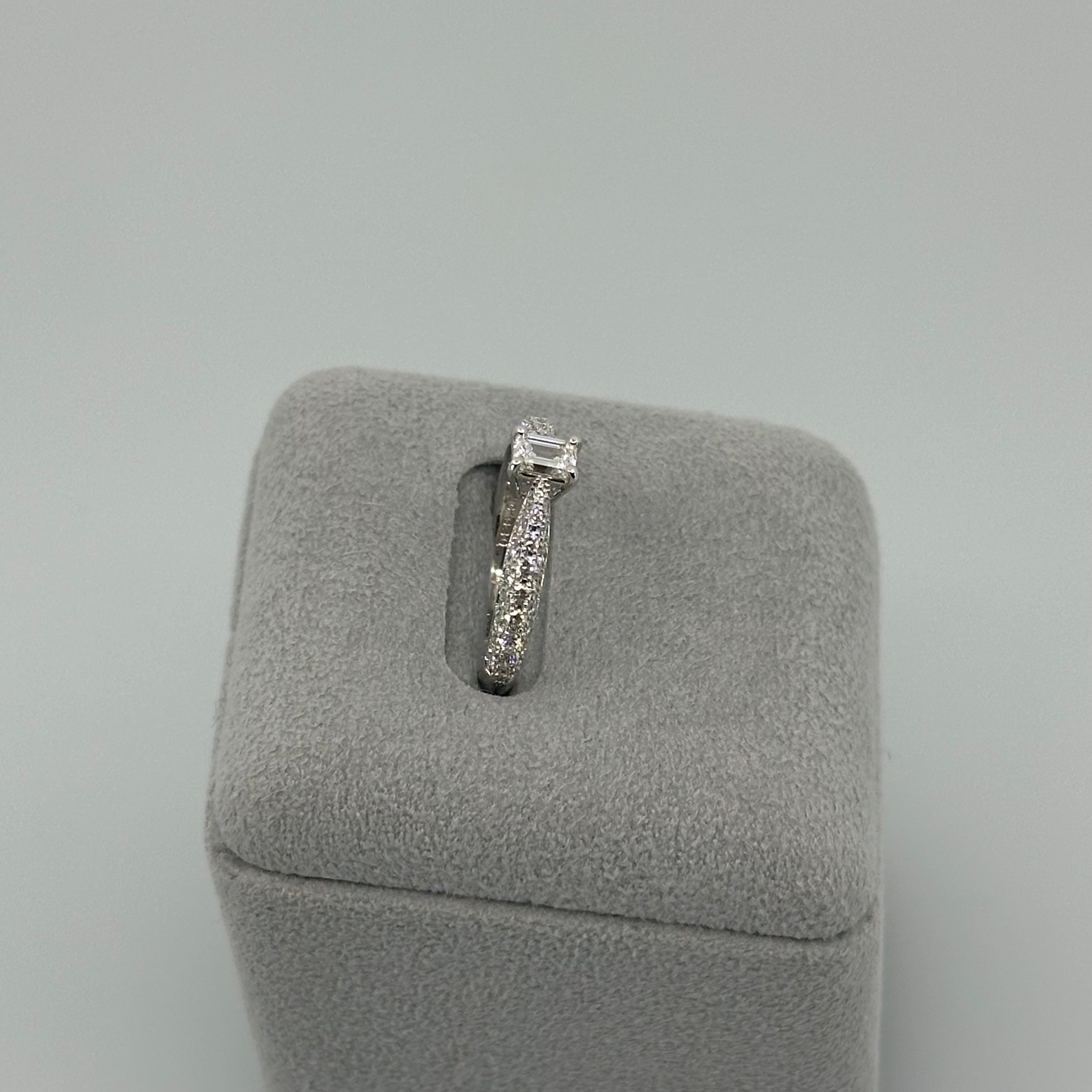 ［残り２点/個数数限定/パリの小路] リング　ダイヤ　EM