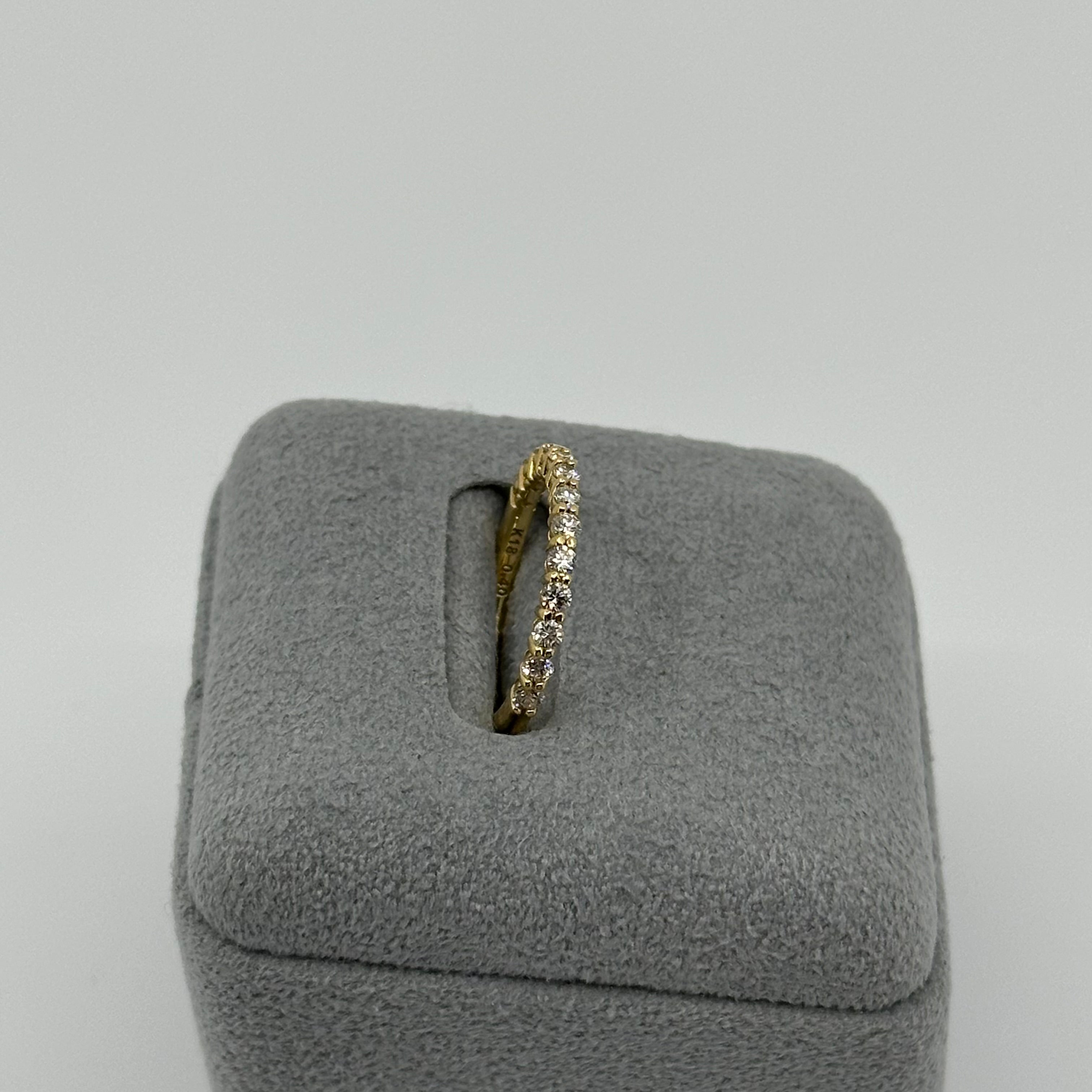 マタン］ ダイヤモンドハーフエタニティリング | A Jewelry Box公式