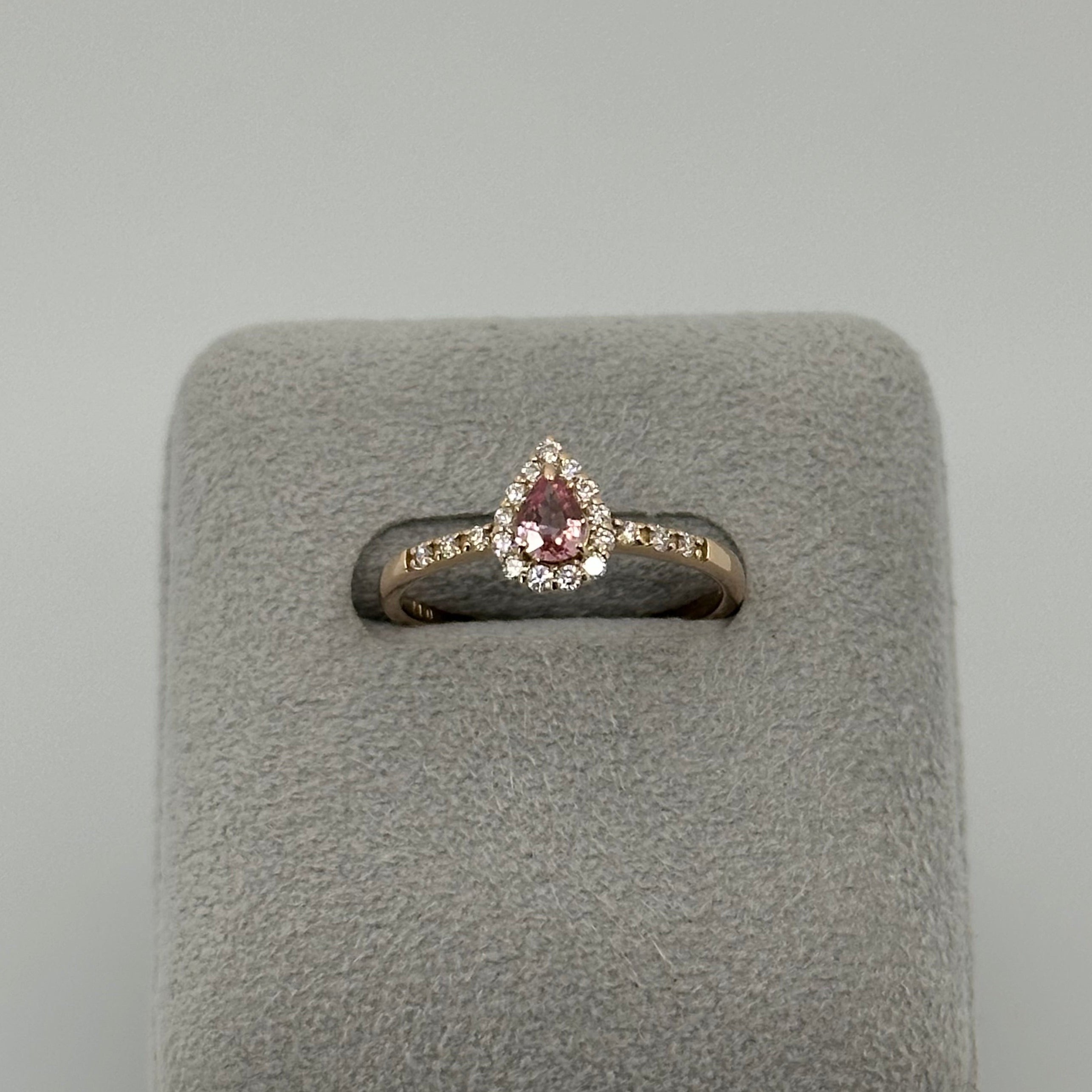 [新作/１点限定] リング パパラチアサファイア