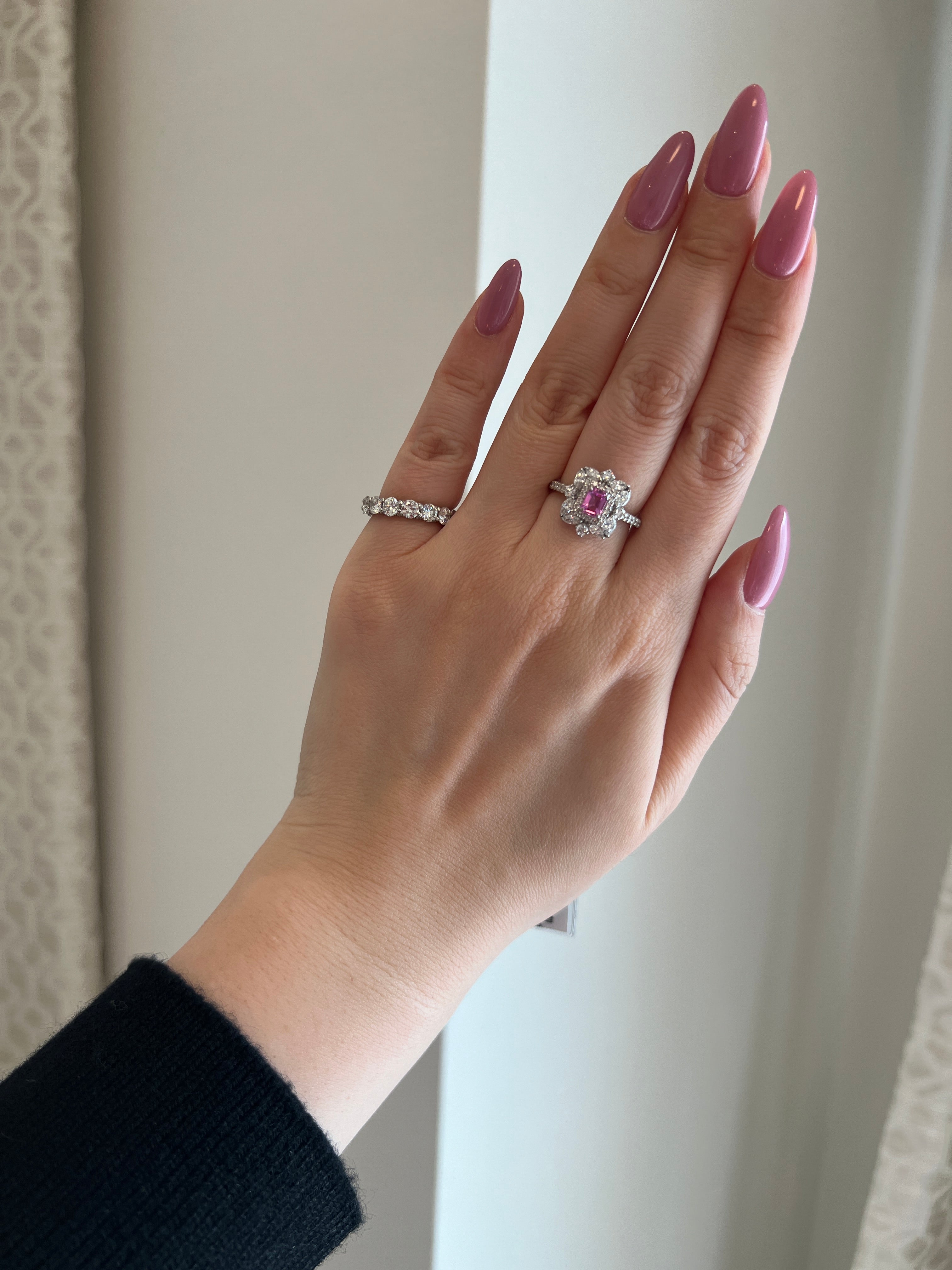 アラベスク ピンクサファイア｜A Jewelry Box 公式通販サイト