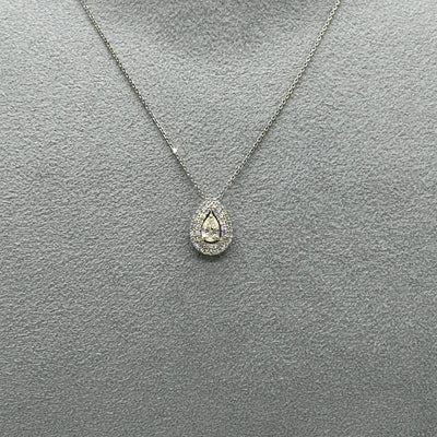 ［ポワール］ネックレス ダイヤ hover