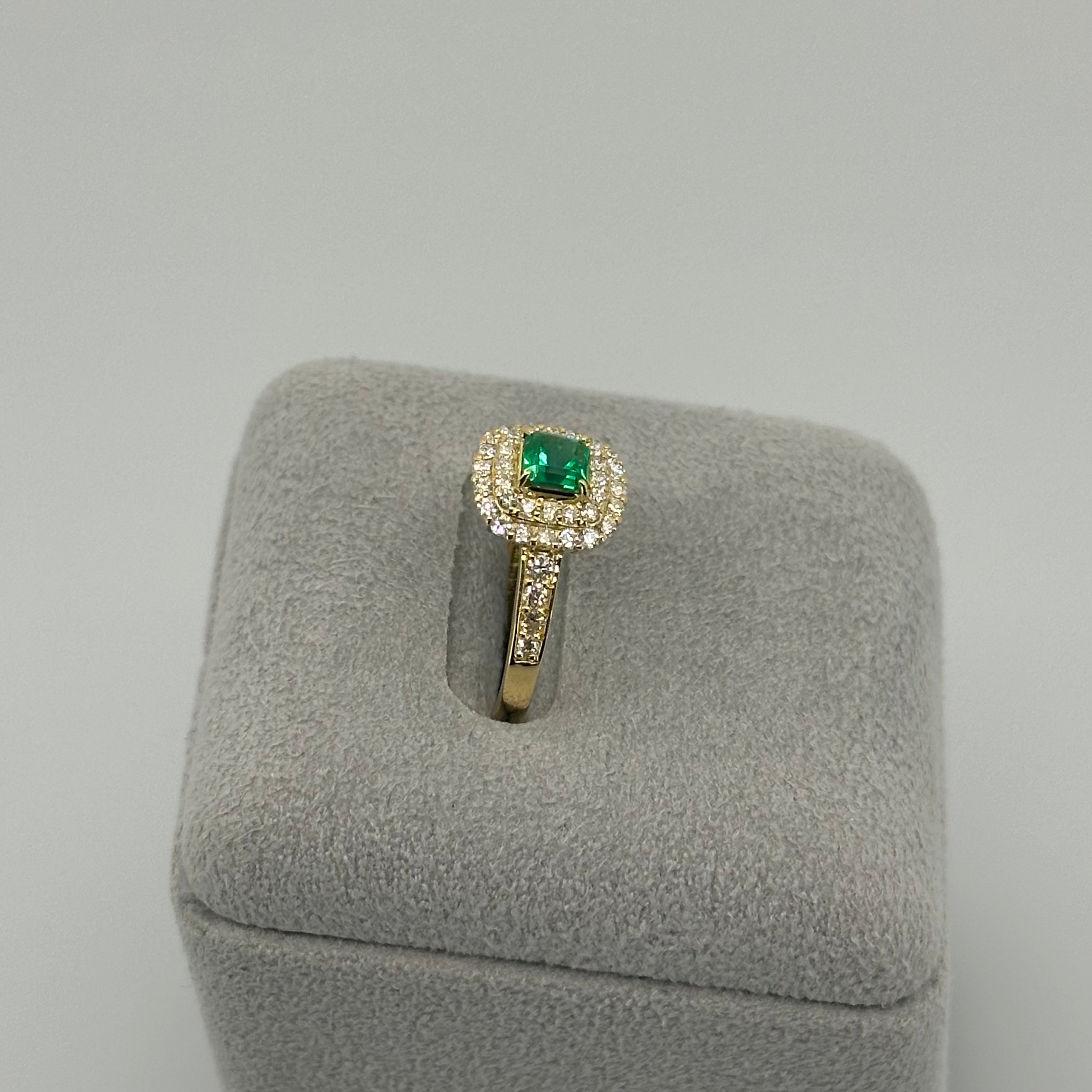 ［新作/1点限定］リング　エメラルド EM YG　6