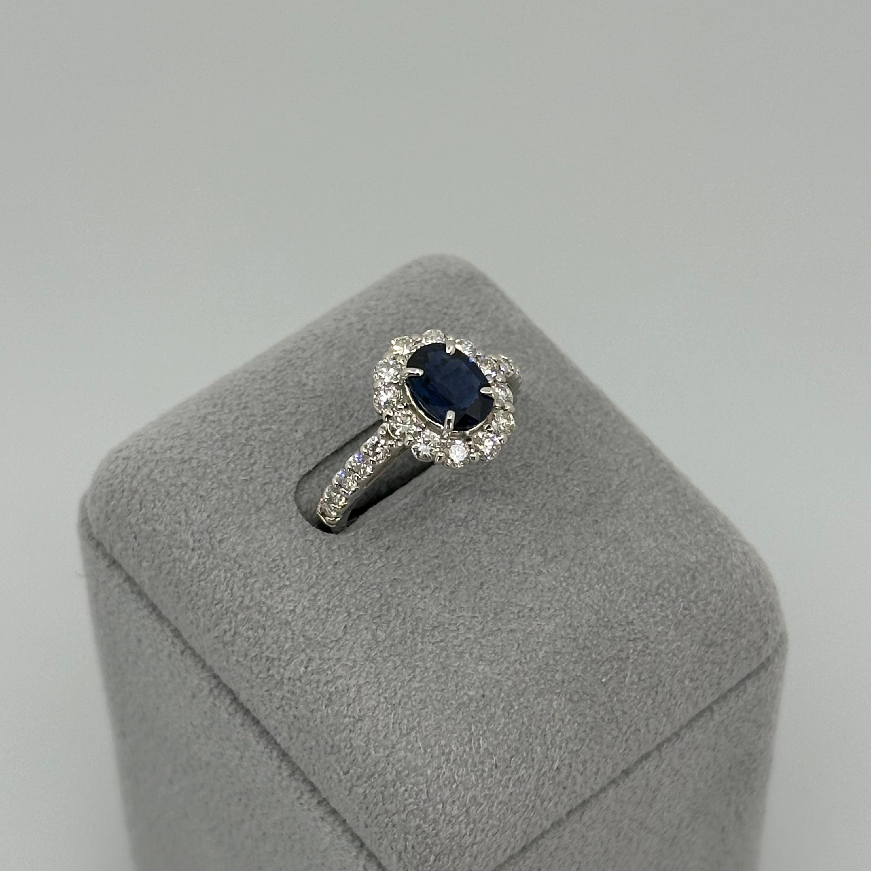 ［新作/１点限定/キャサリン巻き］リング　サファイア