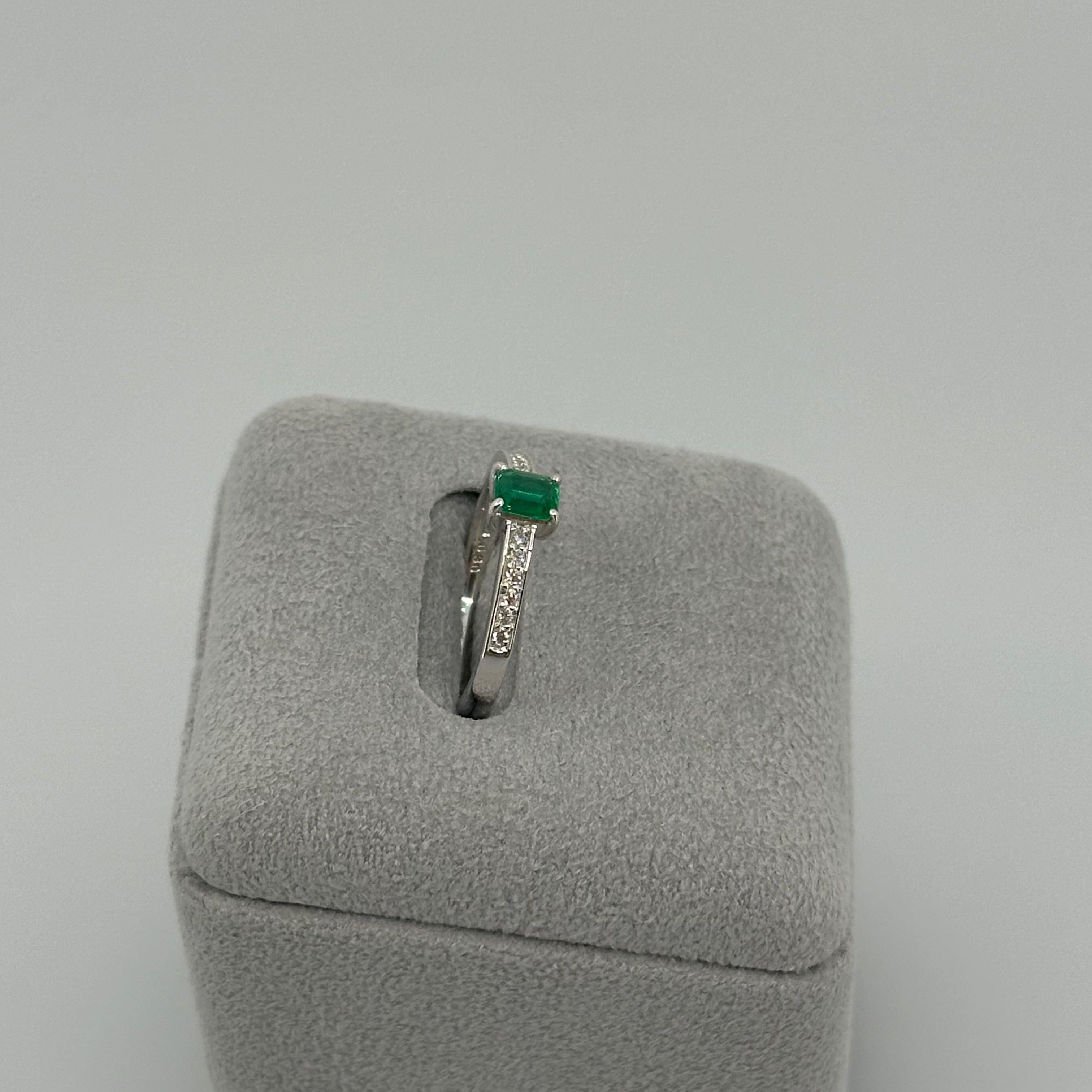 ［新作/１点限定］リング　エメラルド　PT１