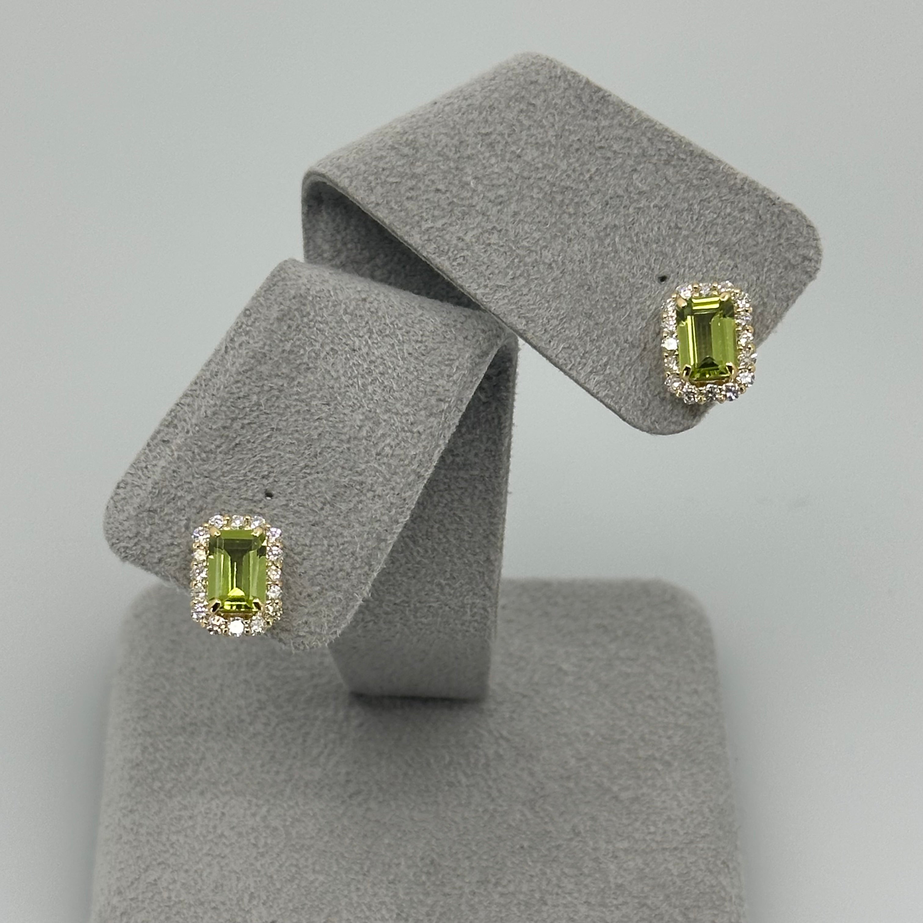 ［新作/個数限定/グリント］ピアス　ペリドット