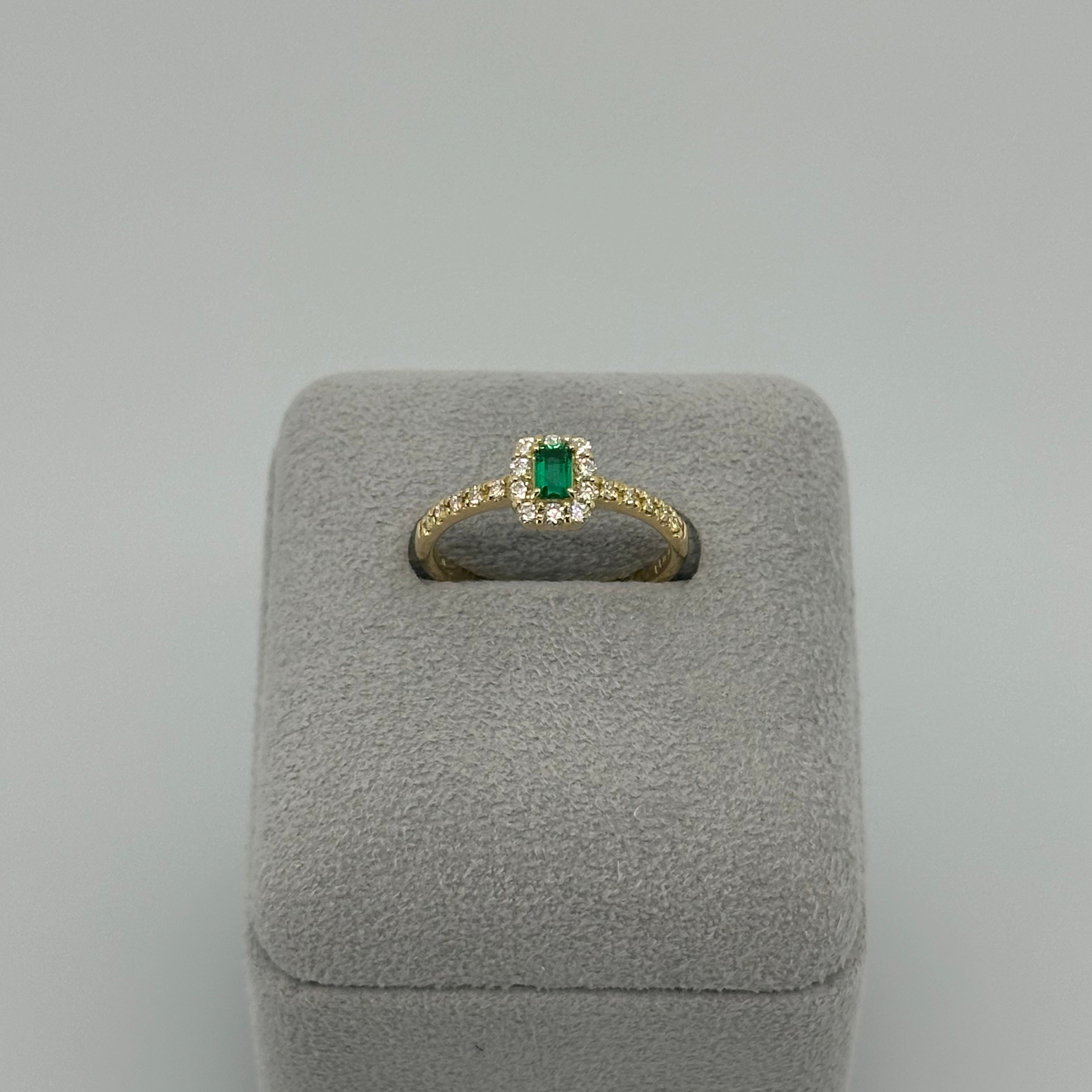 ［新作/2点限定］リング　エメラルド EM  YG　3