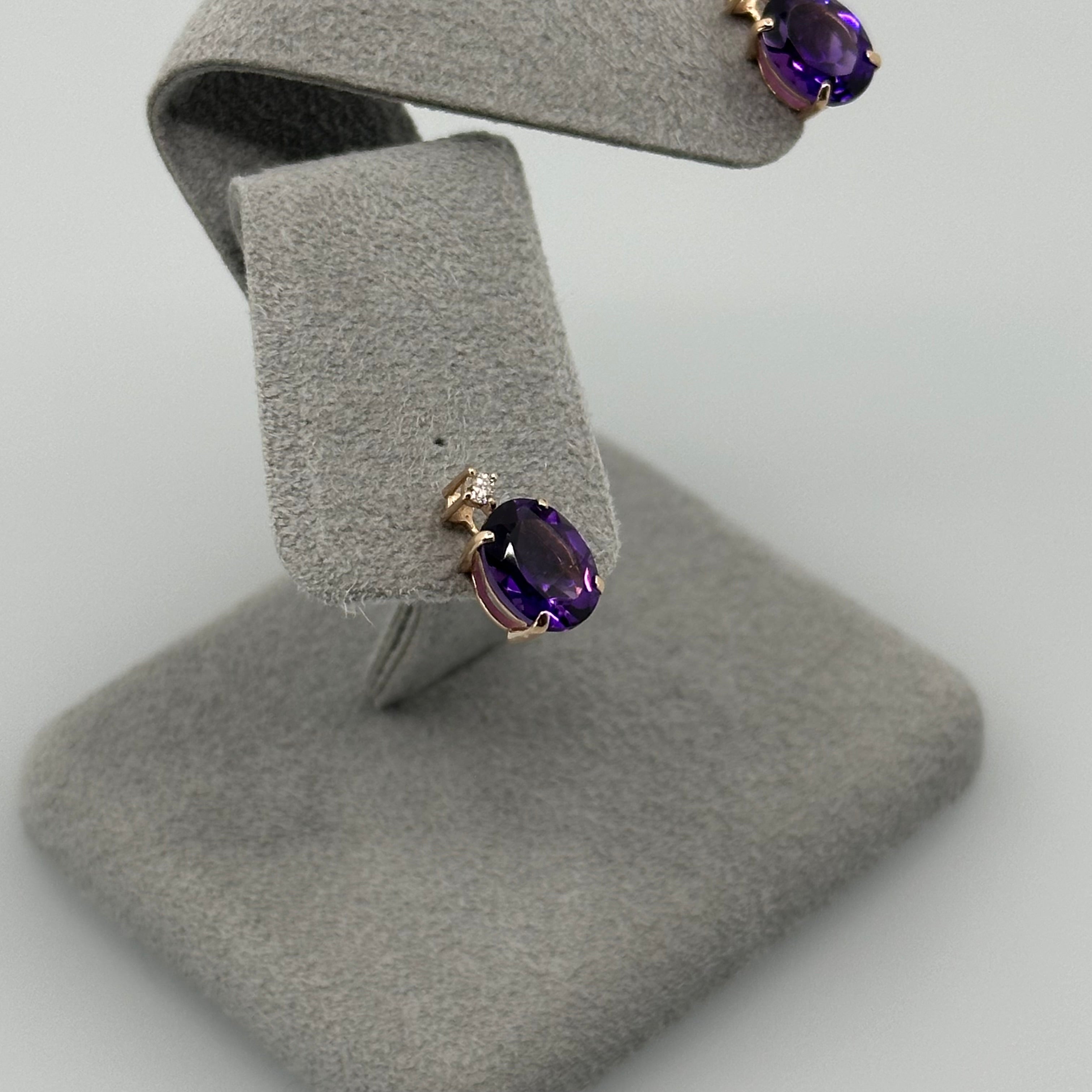 ［新作/個数限定］ピアス アメジスト/ペリドット