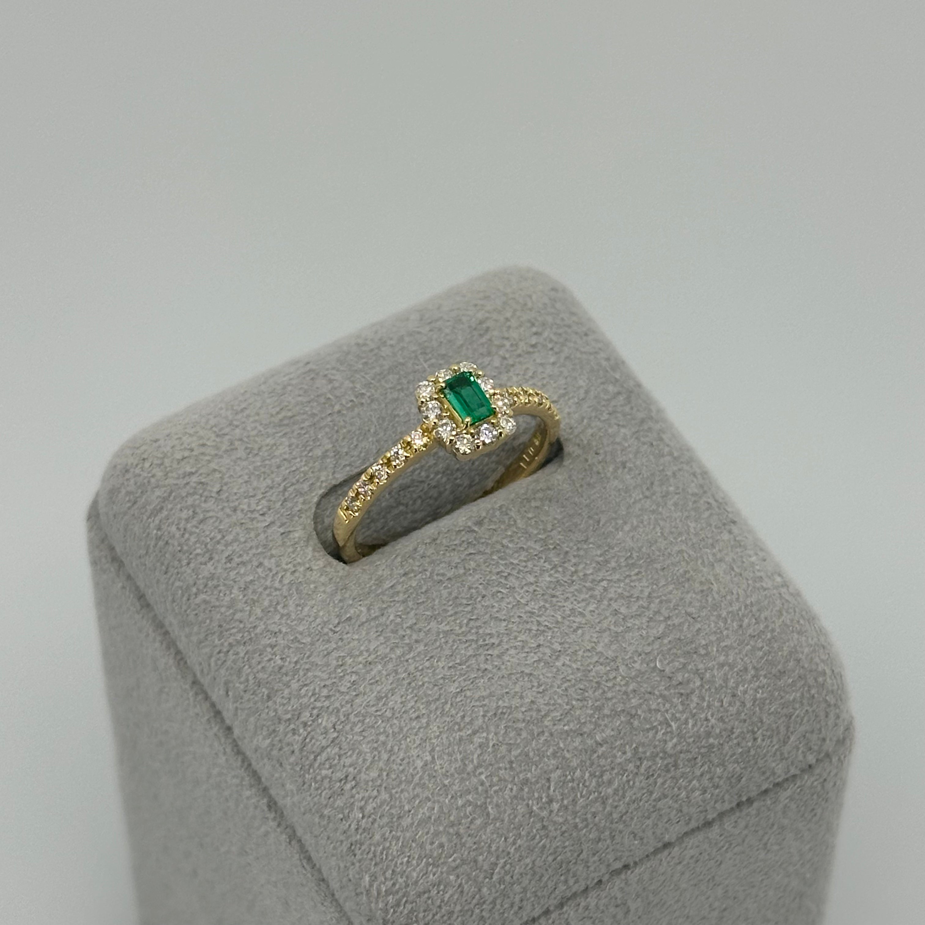 ［新作/2点限定］リング　エメラルド EM  YG　3