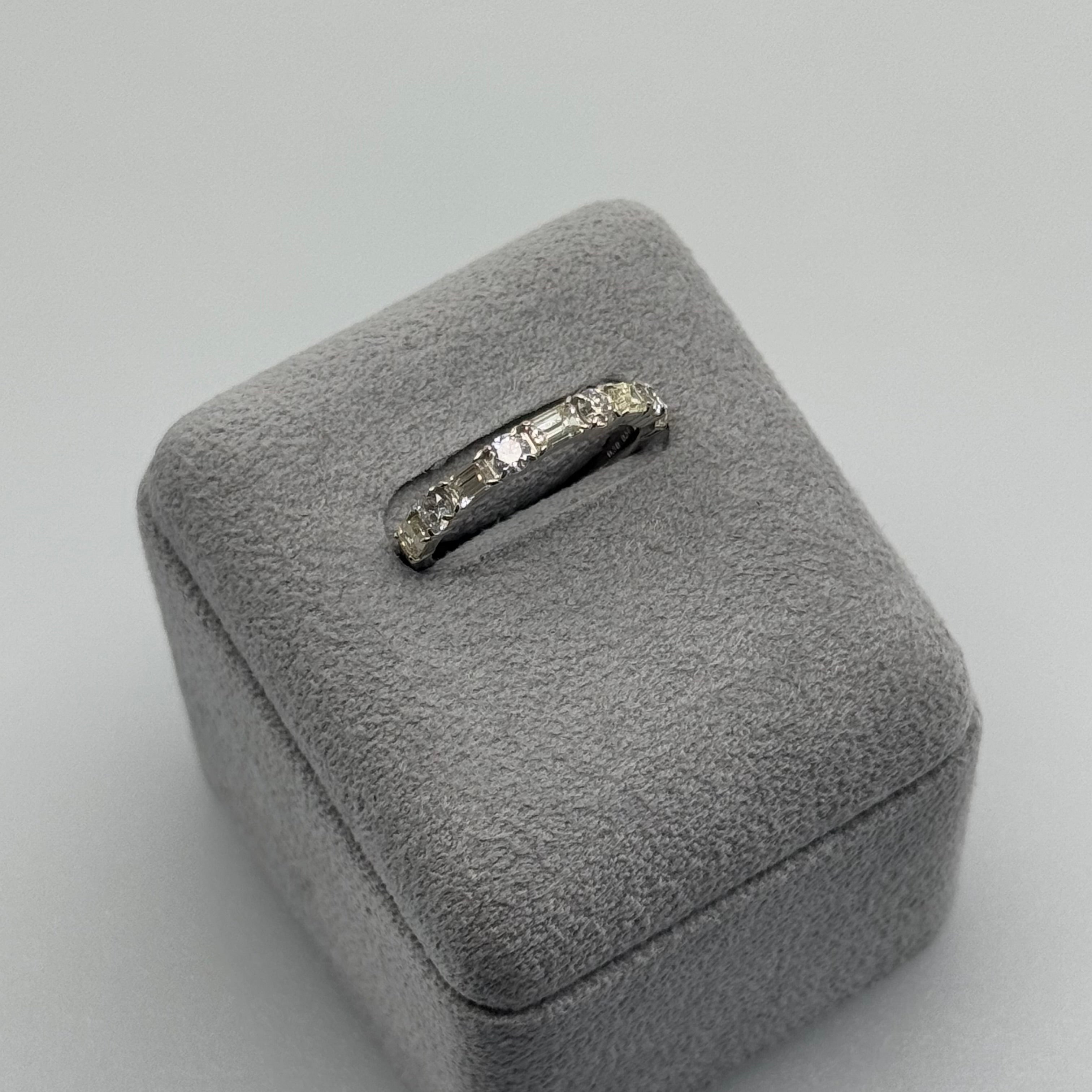 [ノンシャラン］リング ダイヤ 0.8ct RO BG PT K18YG｜A Jewelry Box 公式通販サイト