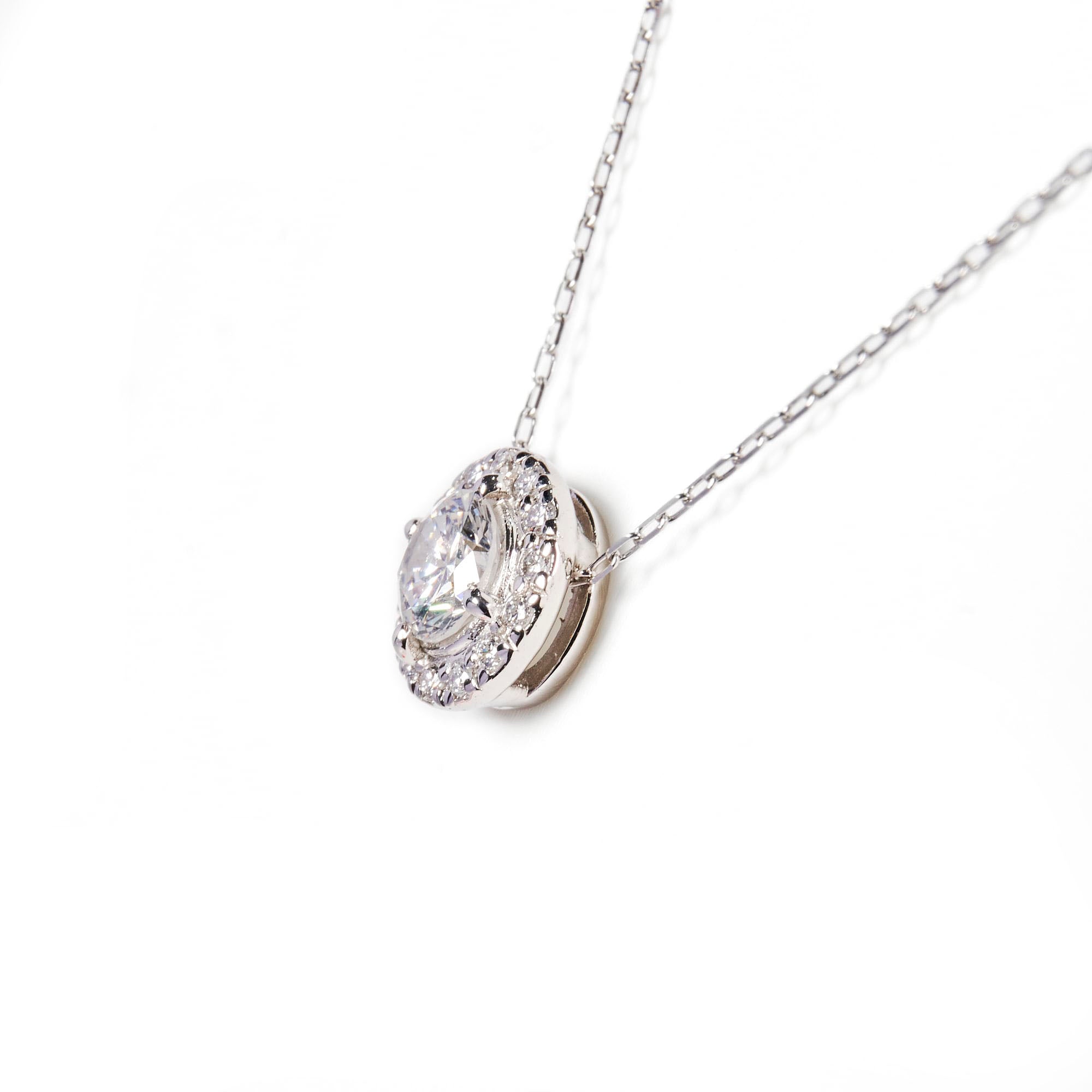 RO中石0.3ct-SI細取巻きダイヤモンドネックレス #1｜A Jewelry Box 公式通販サイト