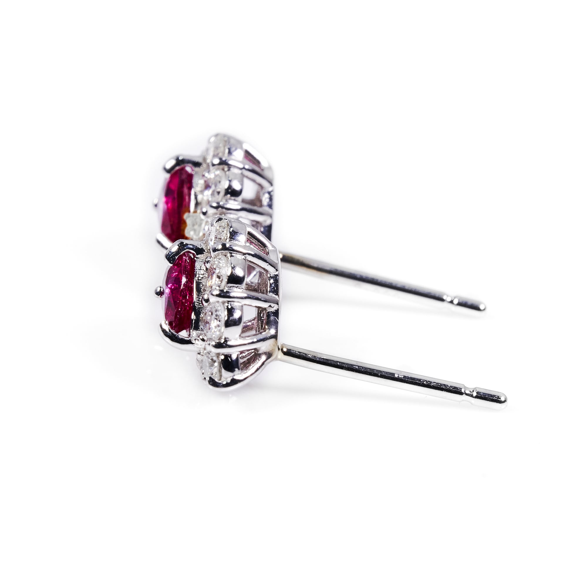 PSルビープラチナピアス #1｜A Jewelry Box 公式通販サイト