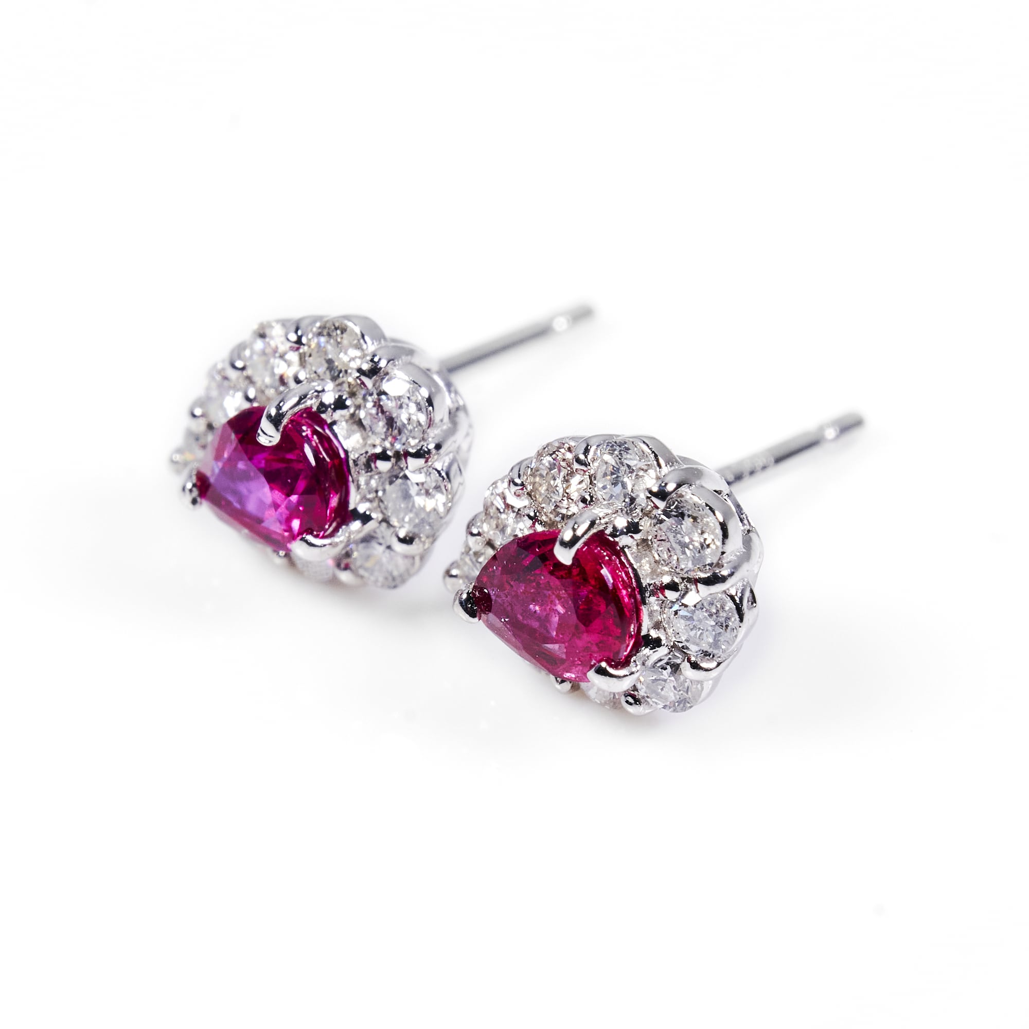 PSルビープラチナピアス #2｜A Jewelry Box 公式通販サイト