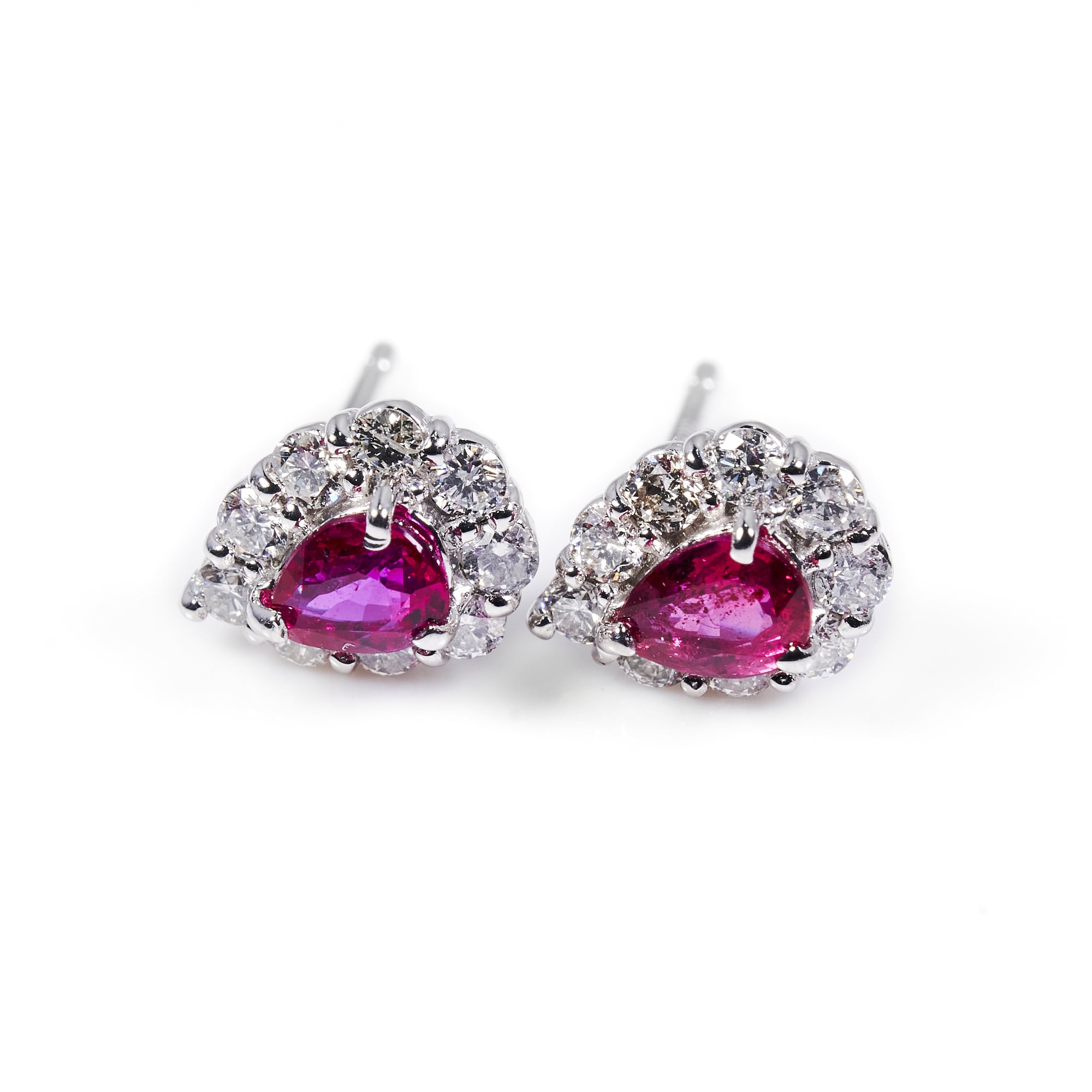 PSルビープラチナピアス #2｜A Jewelry Box 公式通販サイト