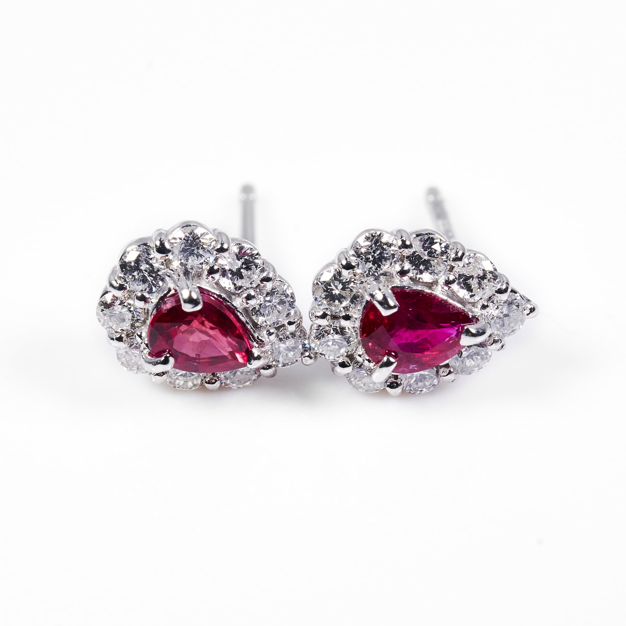 PSルビープラチナピアス #3｜A Jewelry Box 公式通販サイト