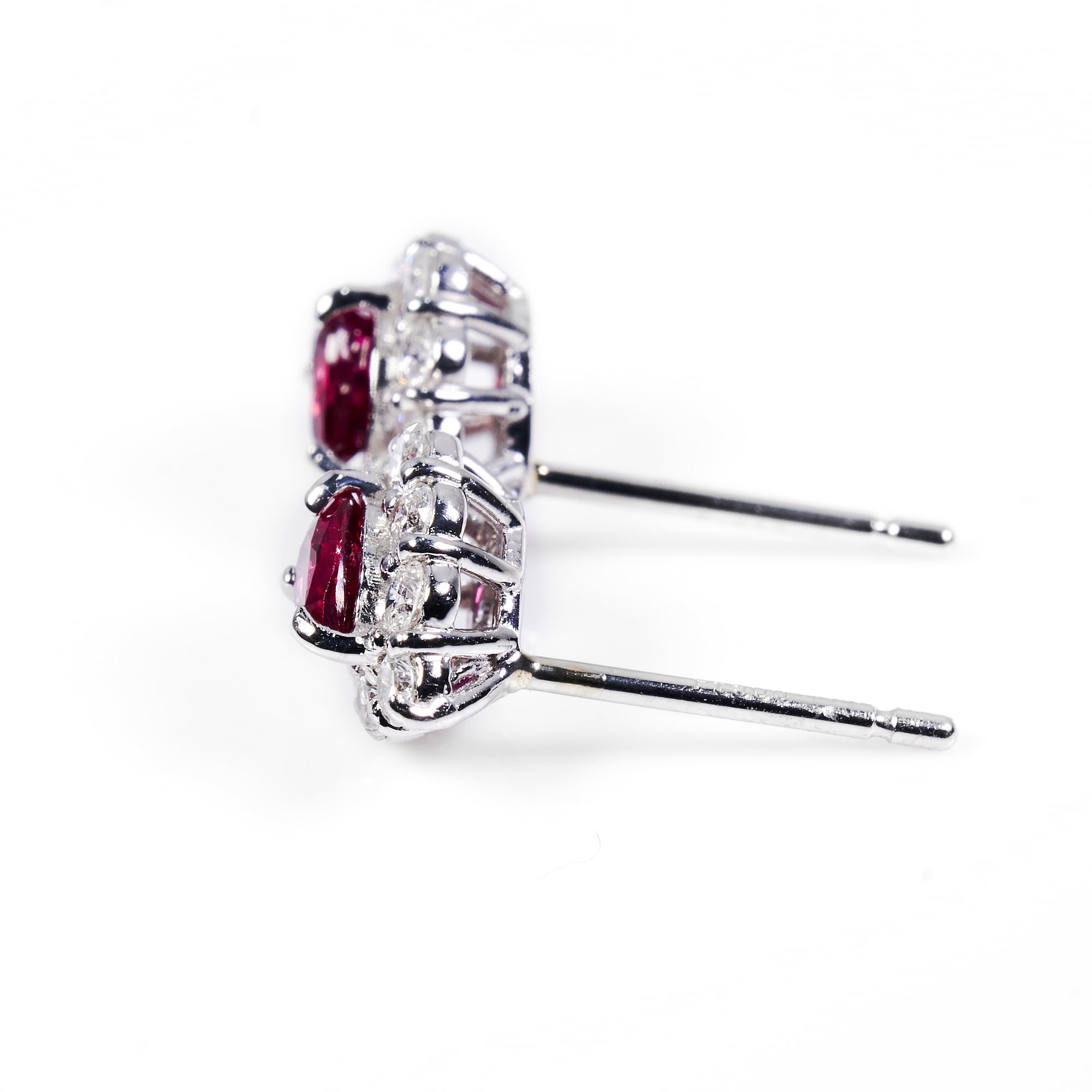 PSルビープラチナピアス #3｜A Jewelry Box 公式通販サイト