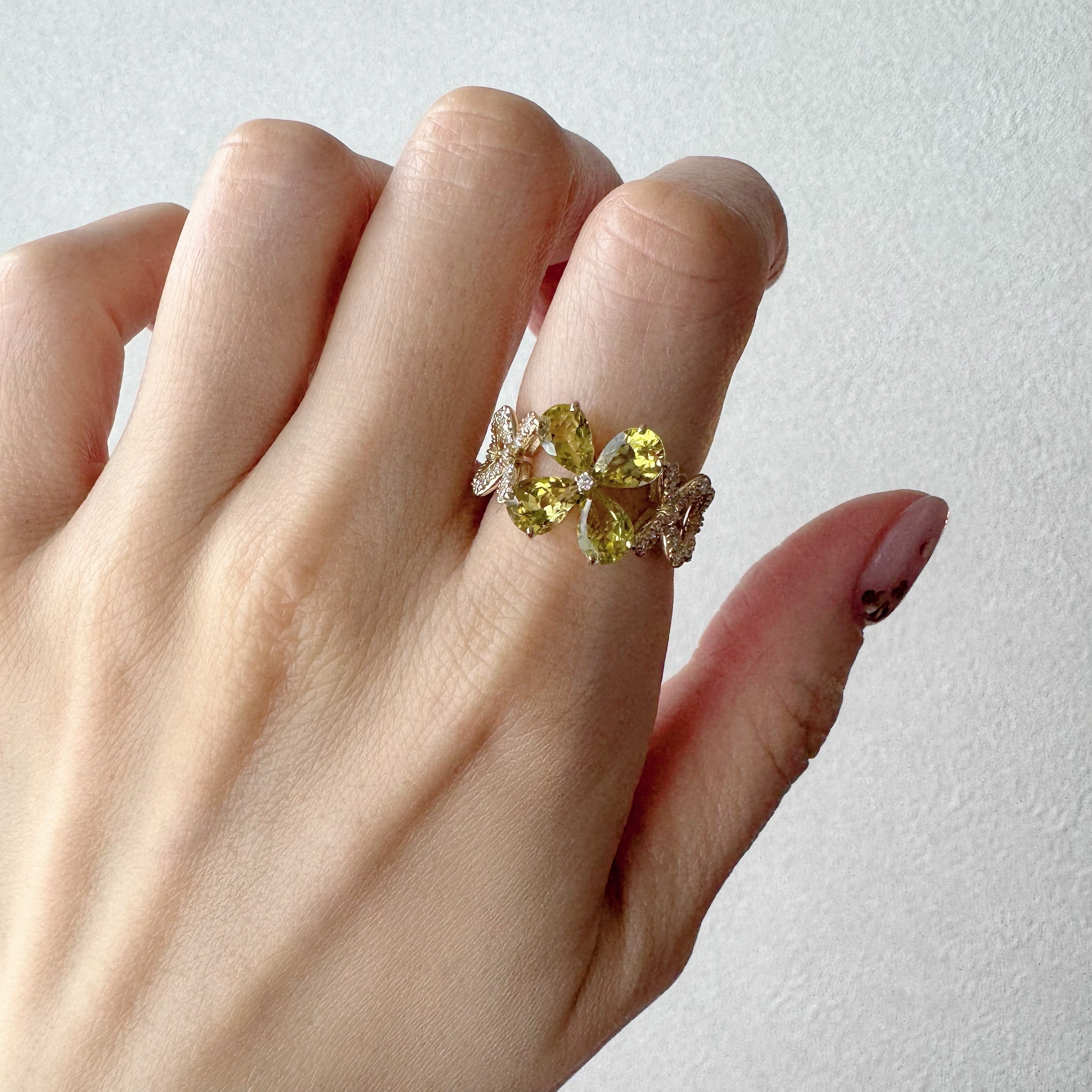 ［クロシェ］リング カナリートルマリン 2ct PS｜A Jewelry Box 公式通販サイト