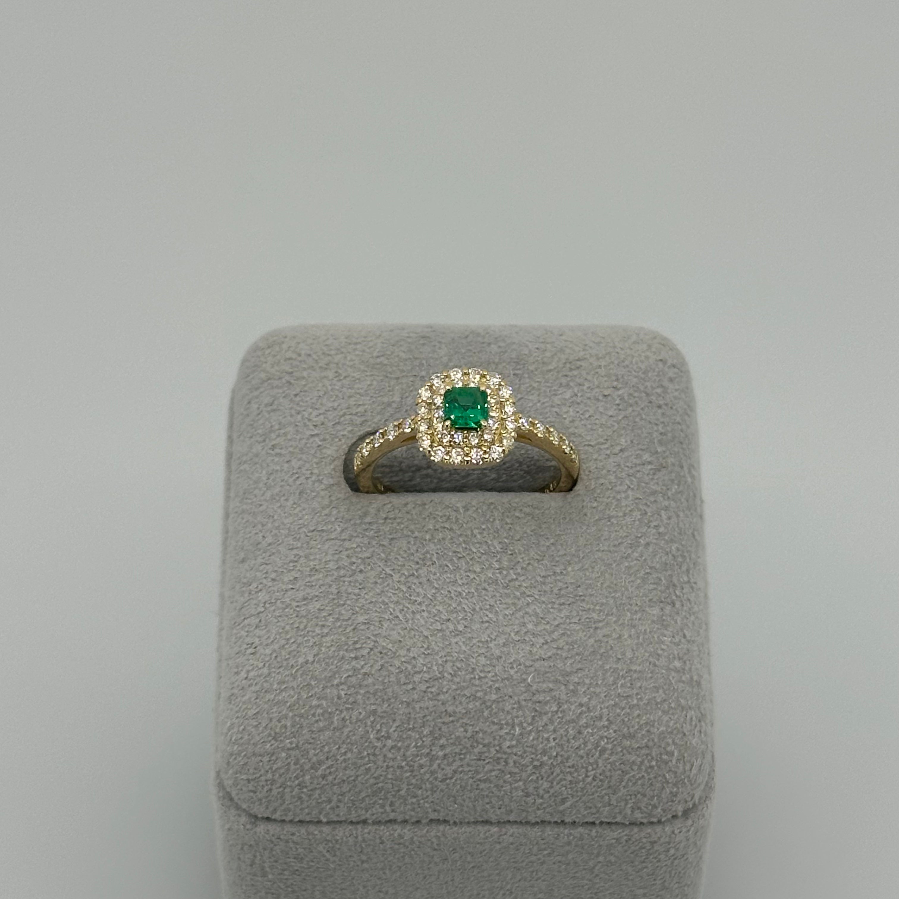 ［新作/1点限定］リング　エメラルド EM YG　12