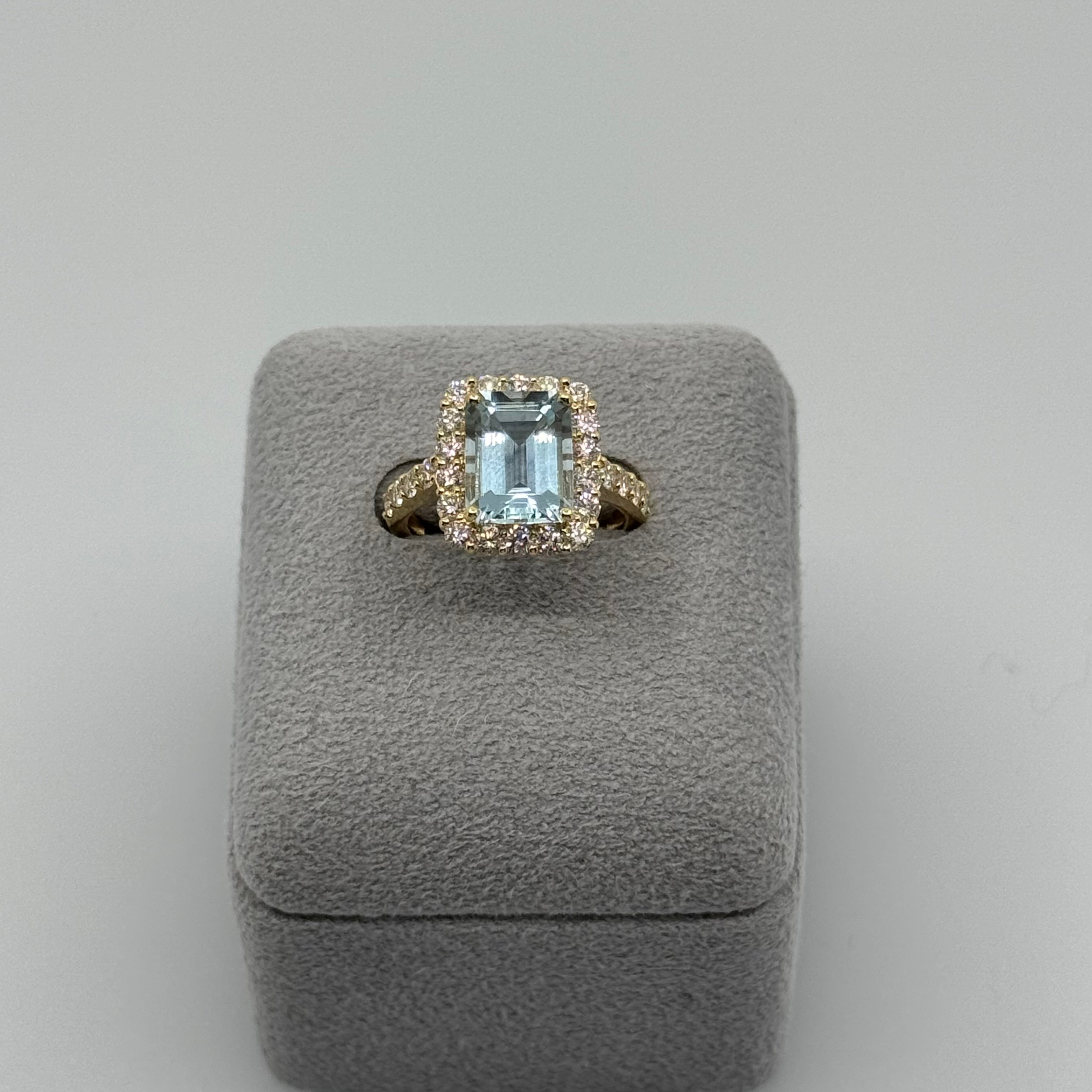 ［湖のドレス］リング アクアマリン｜A Jewelry Box 公式通販サイト