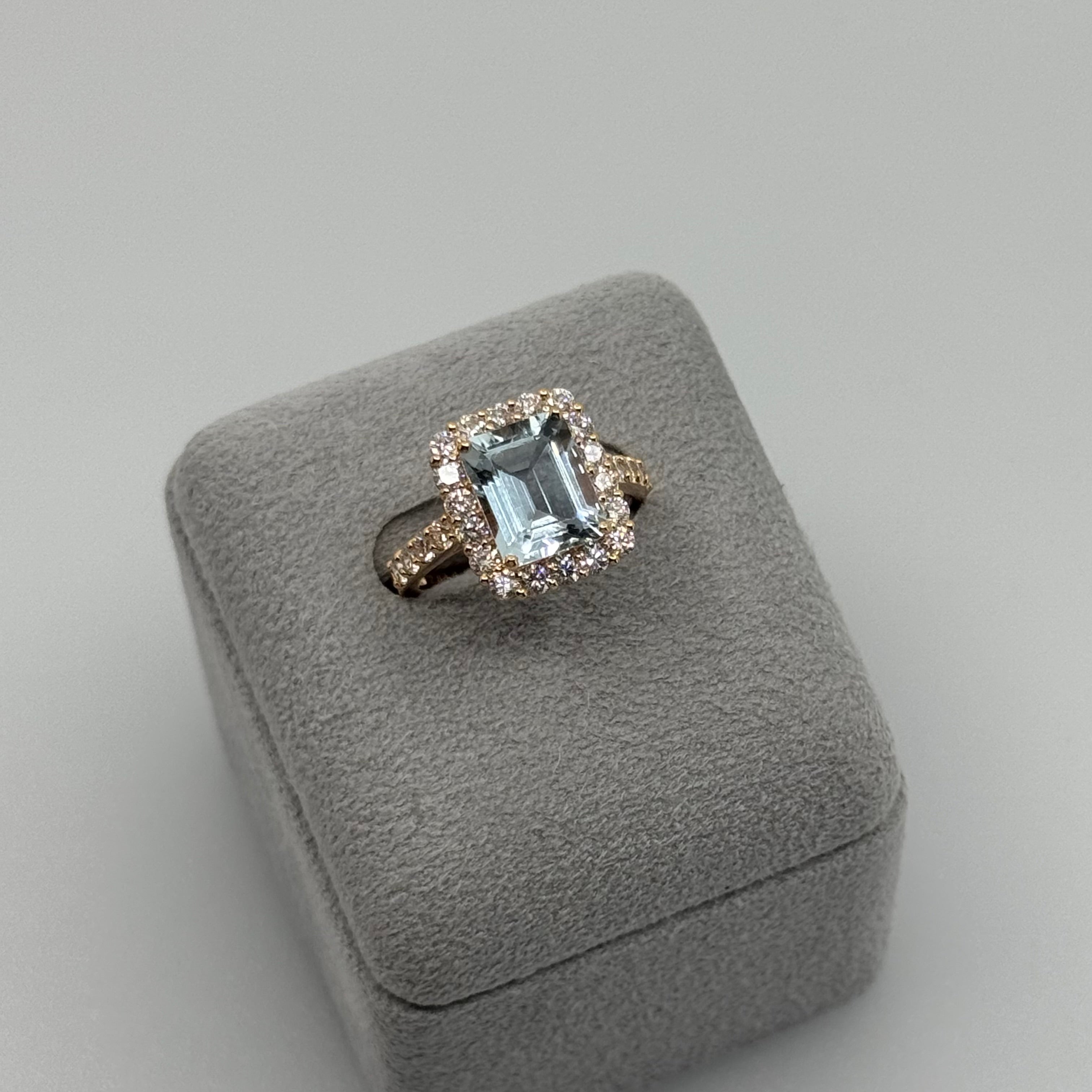 ［湖のドレス］リング アクアマリン｜A Jewelry Box 公式通販サイト