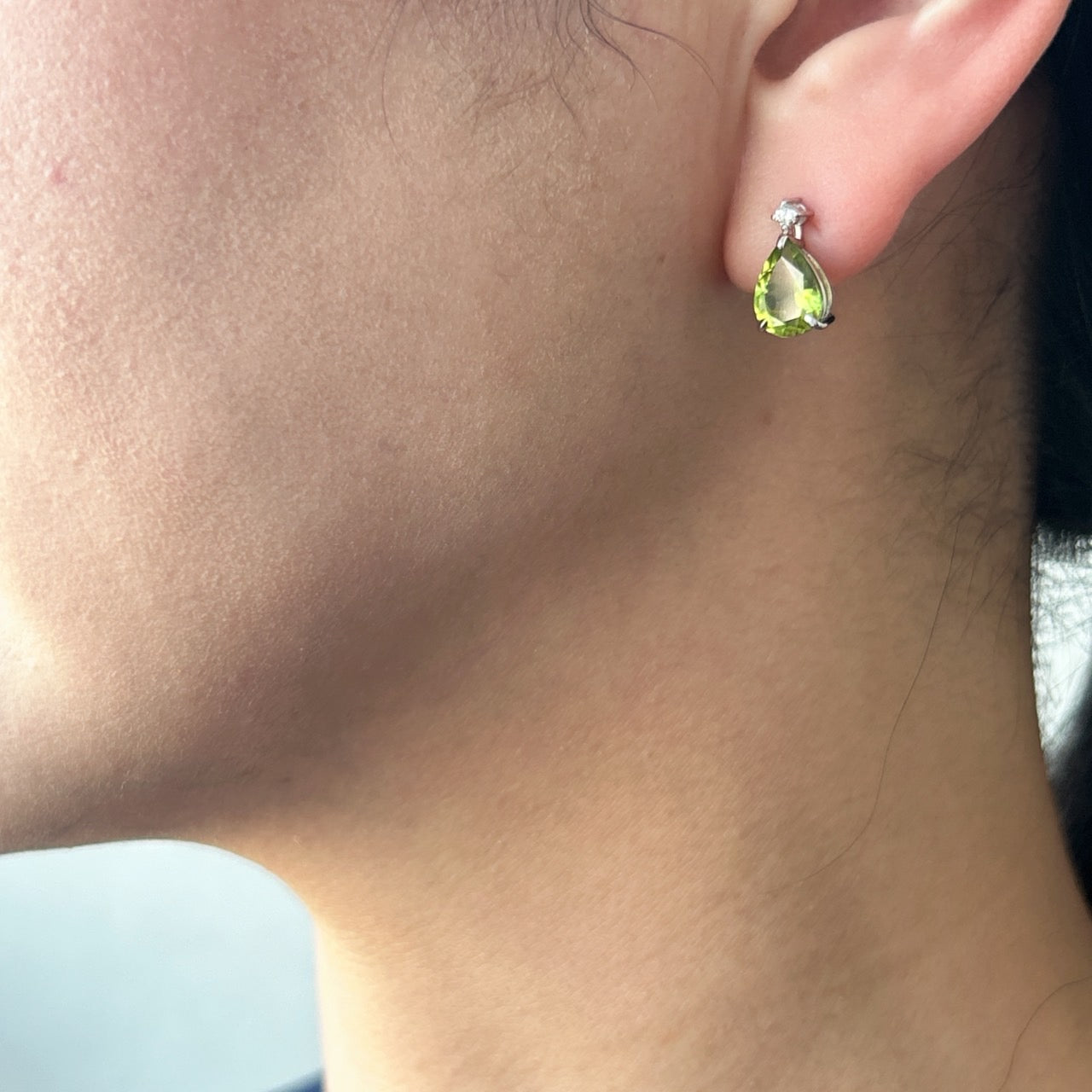 ［新作/個数限定］ピアス アメジスト/ペリドット