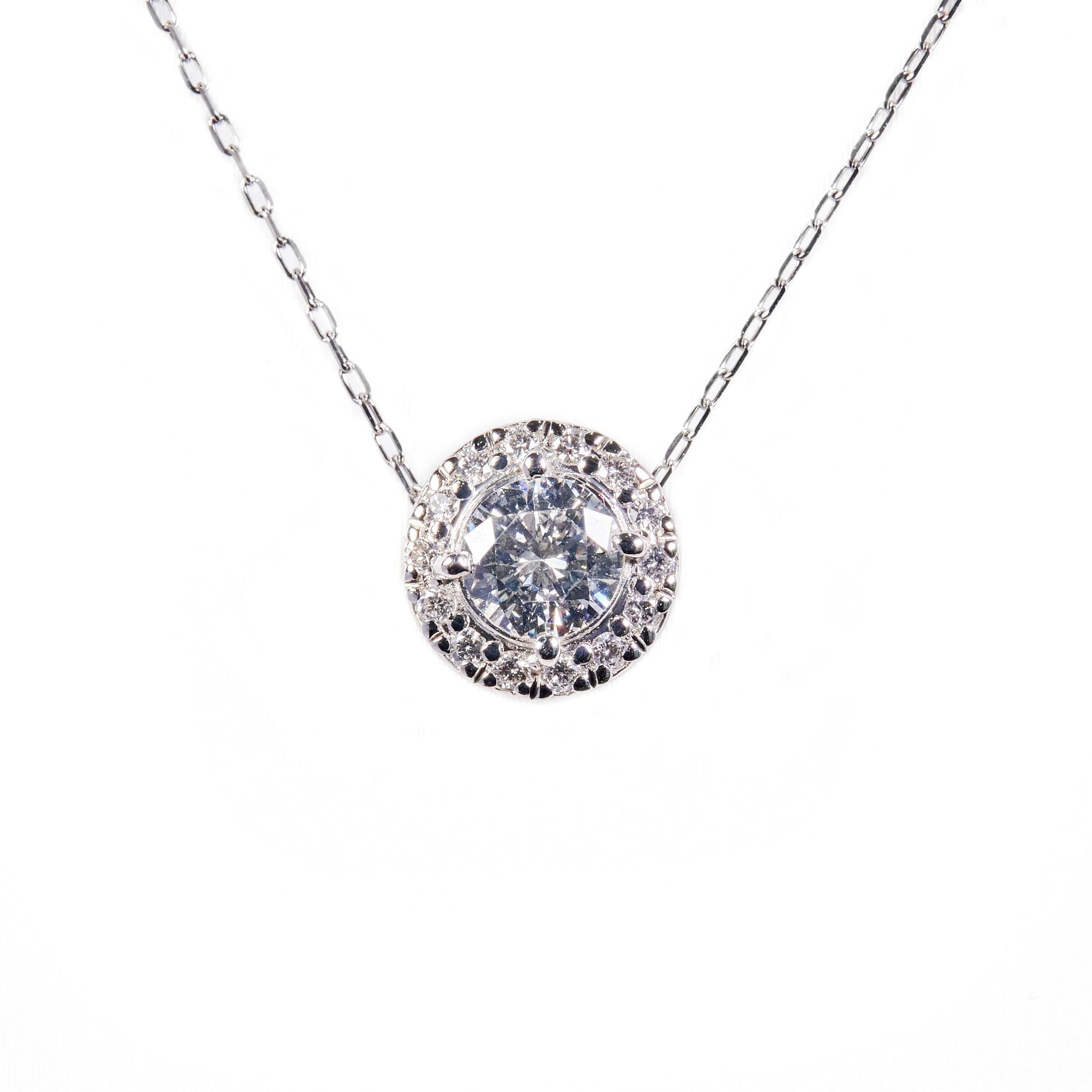 RO中石0.3ct-VS細取巻きダイヤモンドネックレス #2｜A Jewelry Box 公式通販サイト