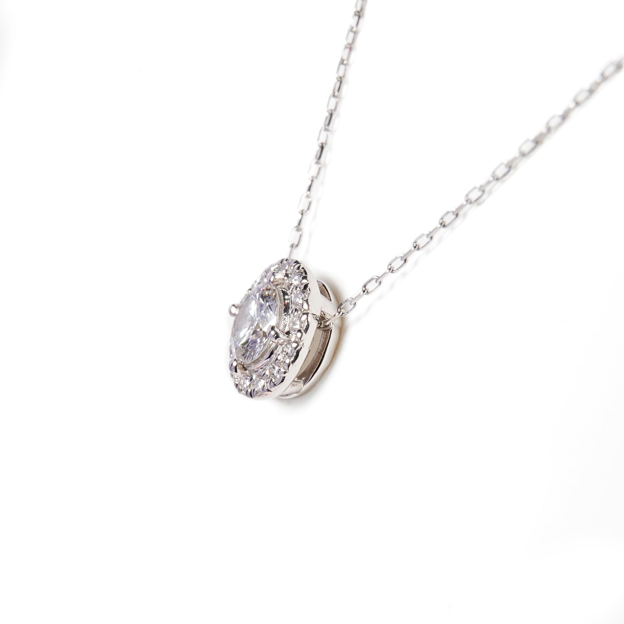 RO中石0.3ct-VS細取巻きダイヤモンドネックレス #2｜A Jewelry Box 公式通販サイト