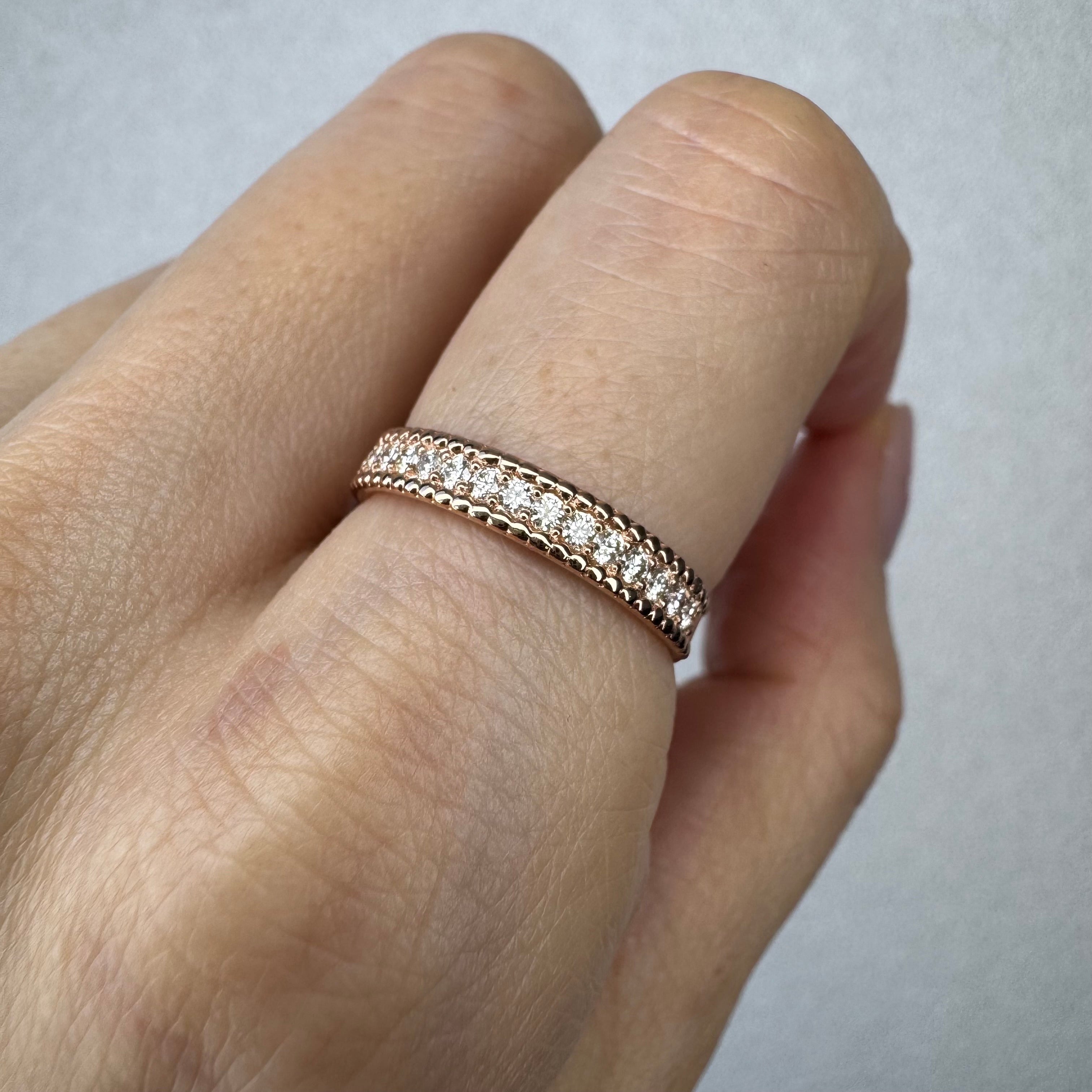 ［個数限定/ミルフィーユ］リング ダイヤ 0.2ct｜A Jewelry Box 公式通販サイト