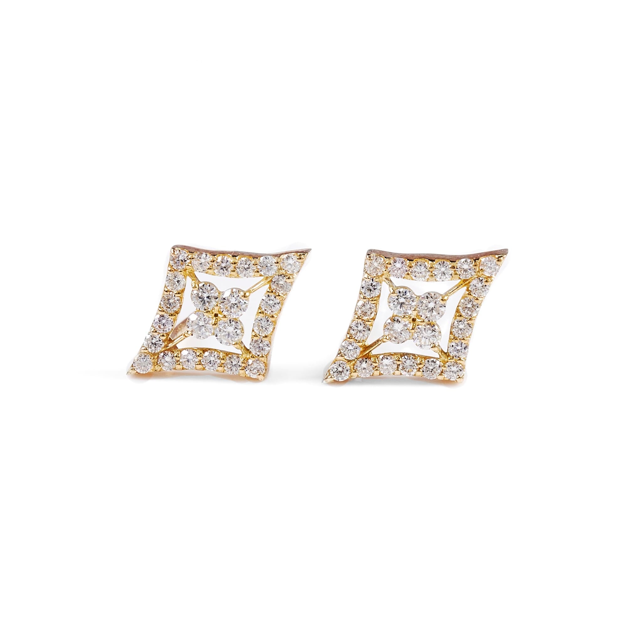 ［菱形］ピアス ダイヤ