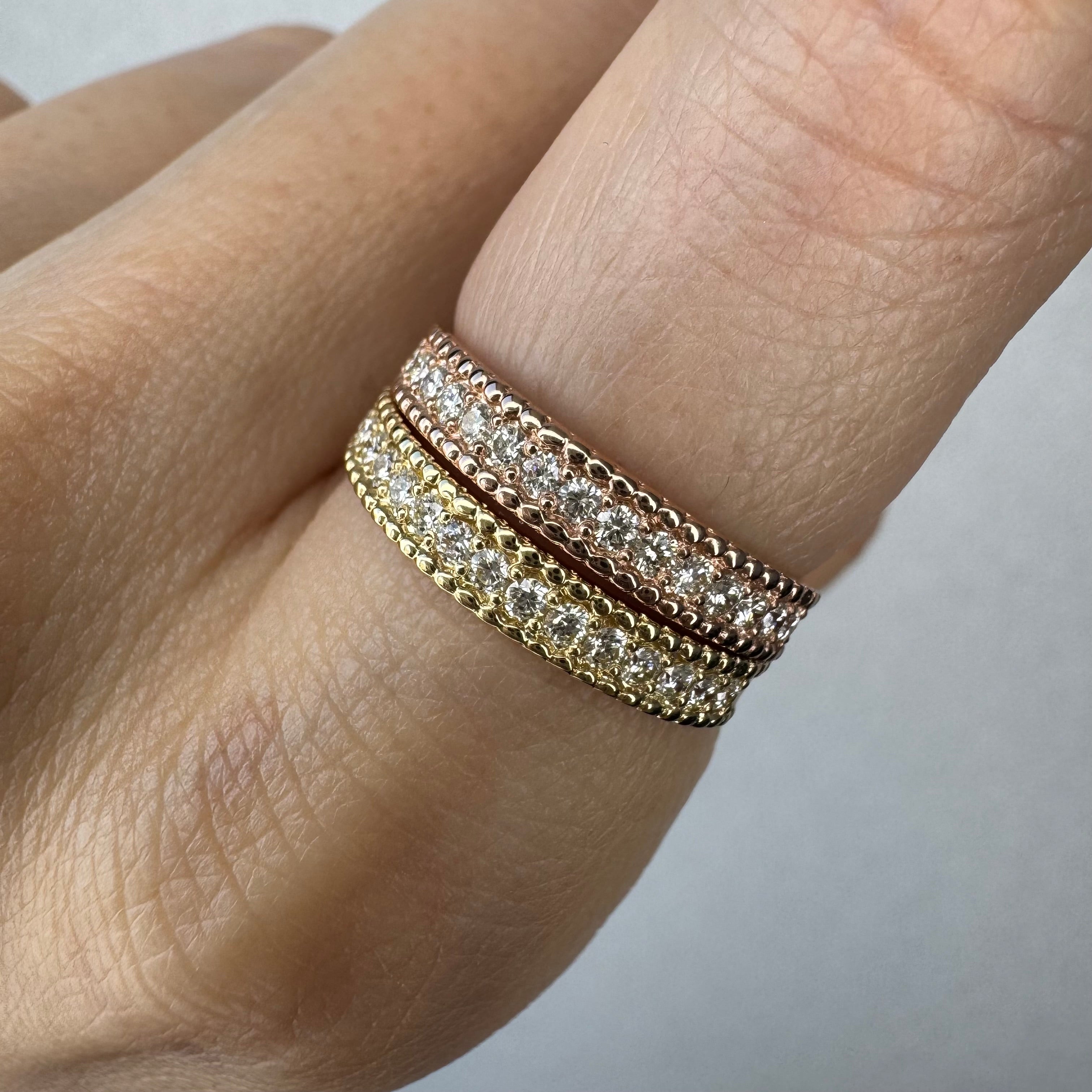 ［個数限定/ミルフィーユ］リング ダイヤ 0.2ct｜A Jewelry Box 公式通販サイト