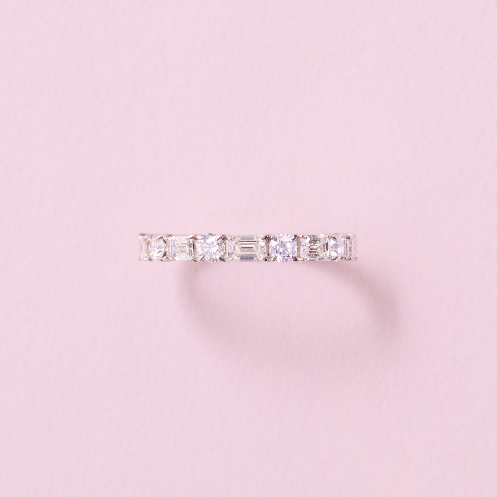 [ノンシャラン］リング ダイヤ 0.8ct RO BG PT K18YG｜A Jewelry Box 公式通販サイト