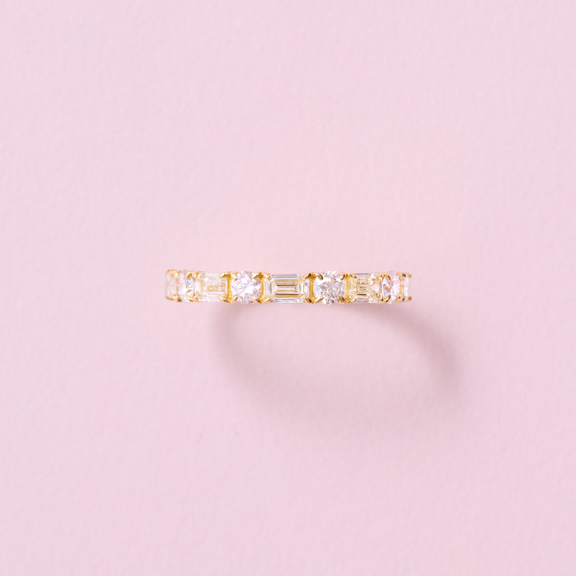 [ノンシャラン］リング ダイヤ 0.8ct RO BG PT K18YG｜A Jewelry Box 公式通販サイト