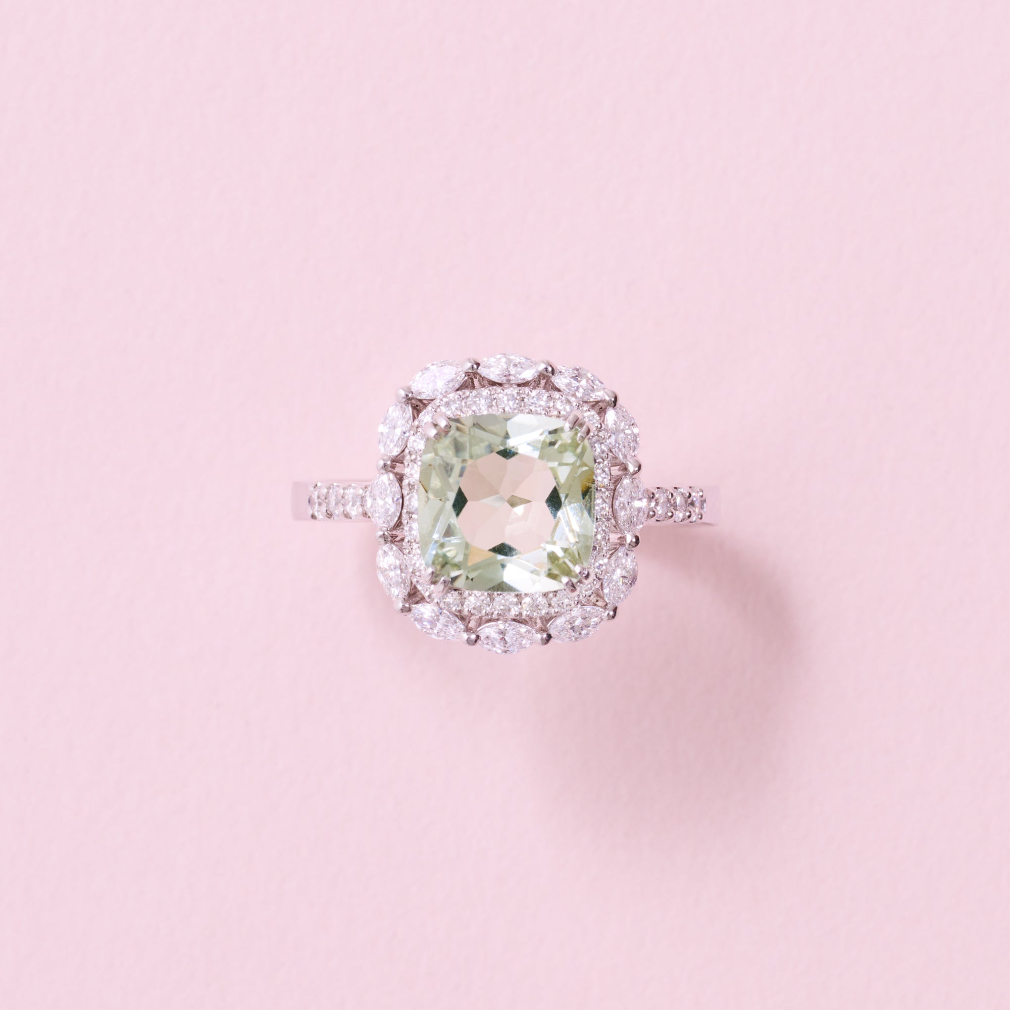 【マドンナリリー】リング ライトアメジスト/グリーンアメジスト｜A Jewelry Box 公式通販サイト