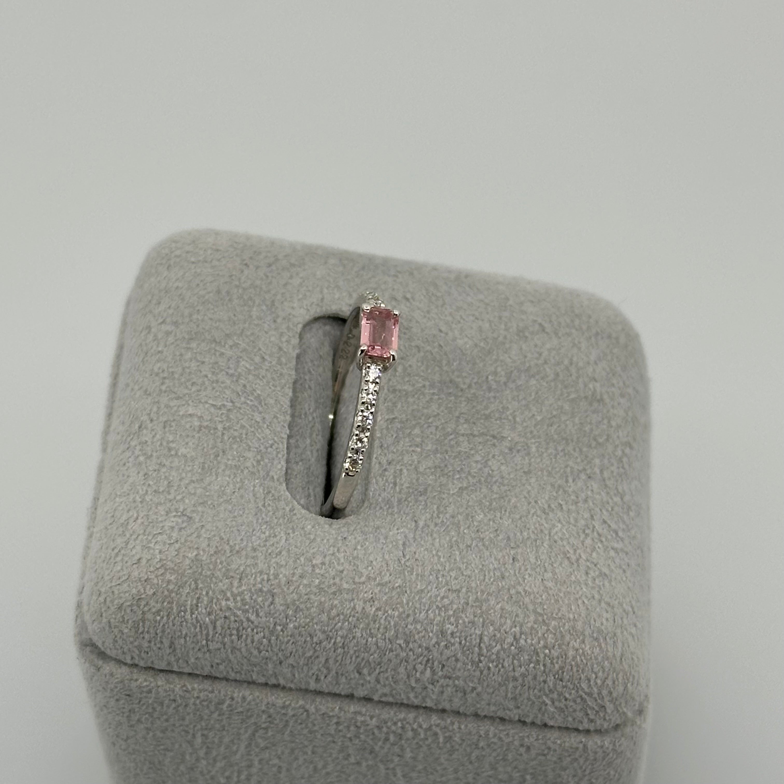 [新作/個数限定] リング パパラチアサファイア