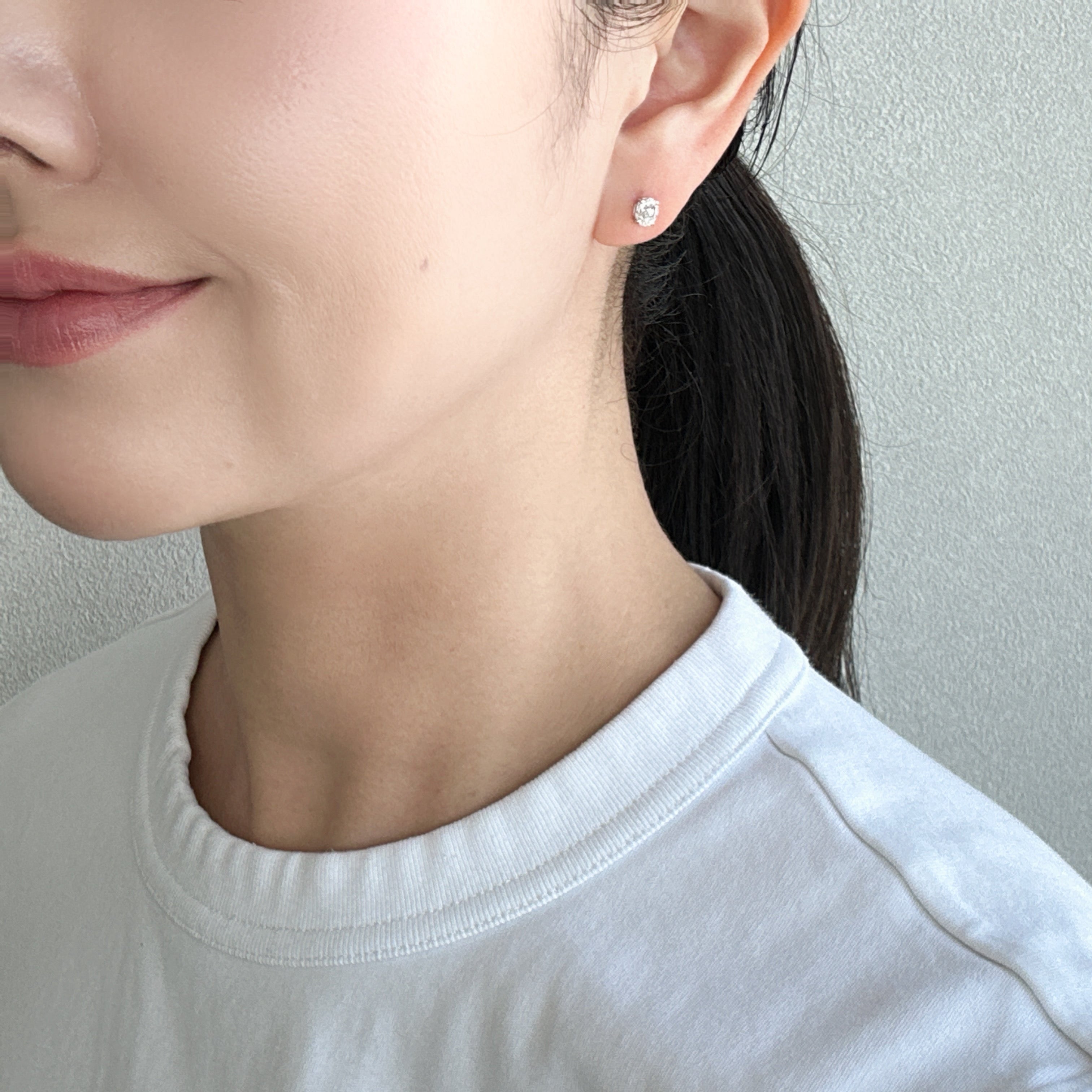 ［ひとつふたつ/PR/OV/HS/EM/PS］ピアス ダイヤ あこや真珠8mm｜A Jewelry Box 公式通販サイト