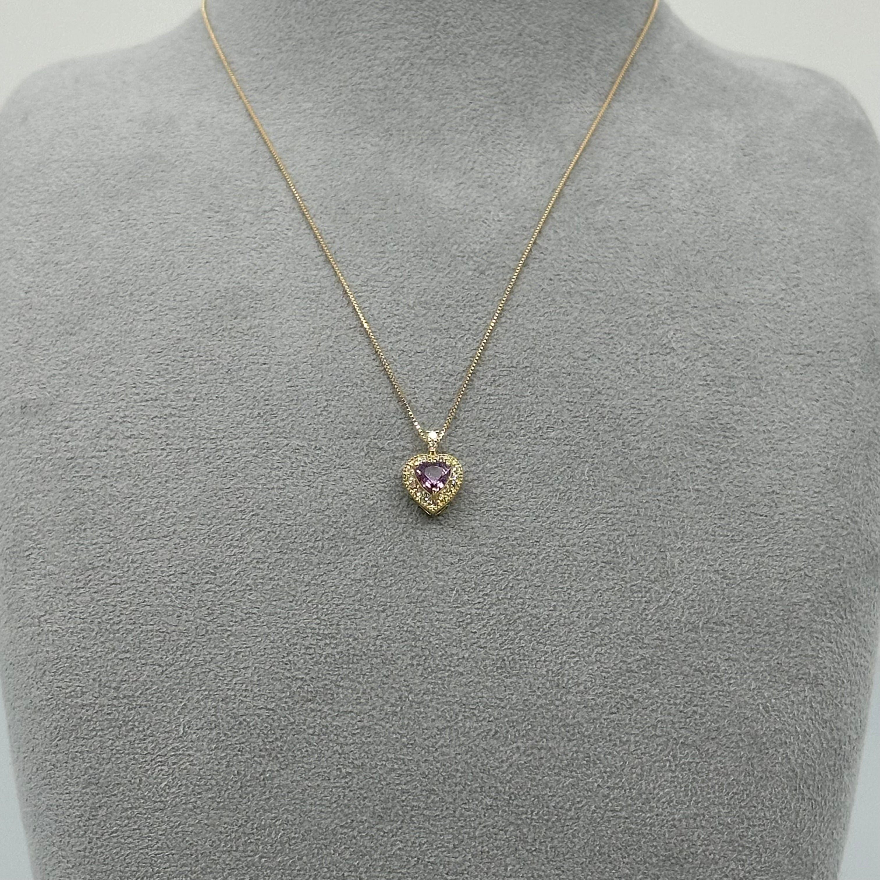 ［新作/各１点のみ］ネックレス　ファンシーサファイア