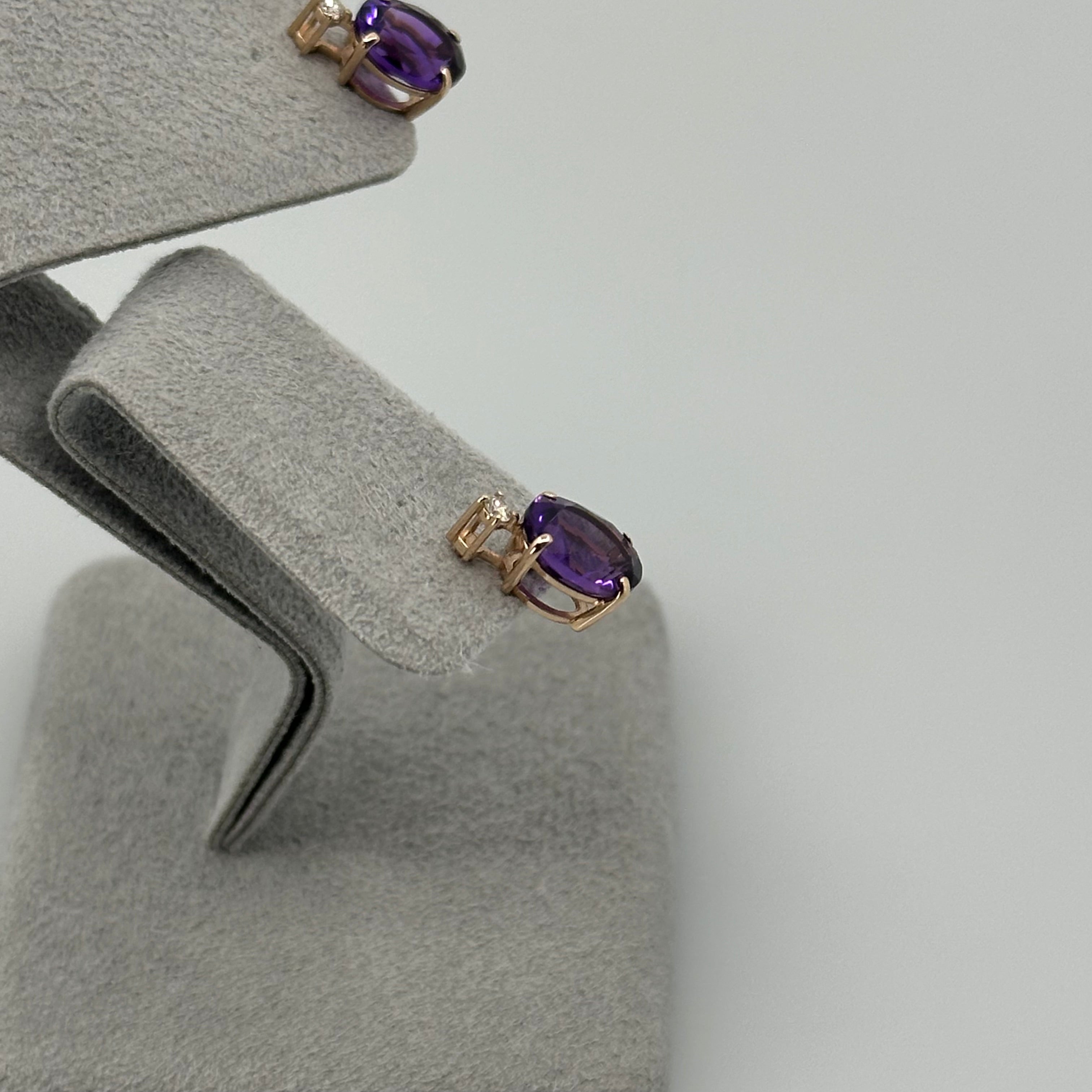 ［新作/個数限定］ピアス アメジスト/ペリドット