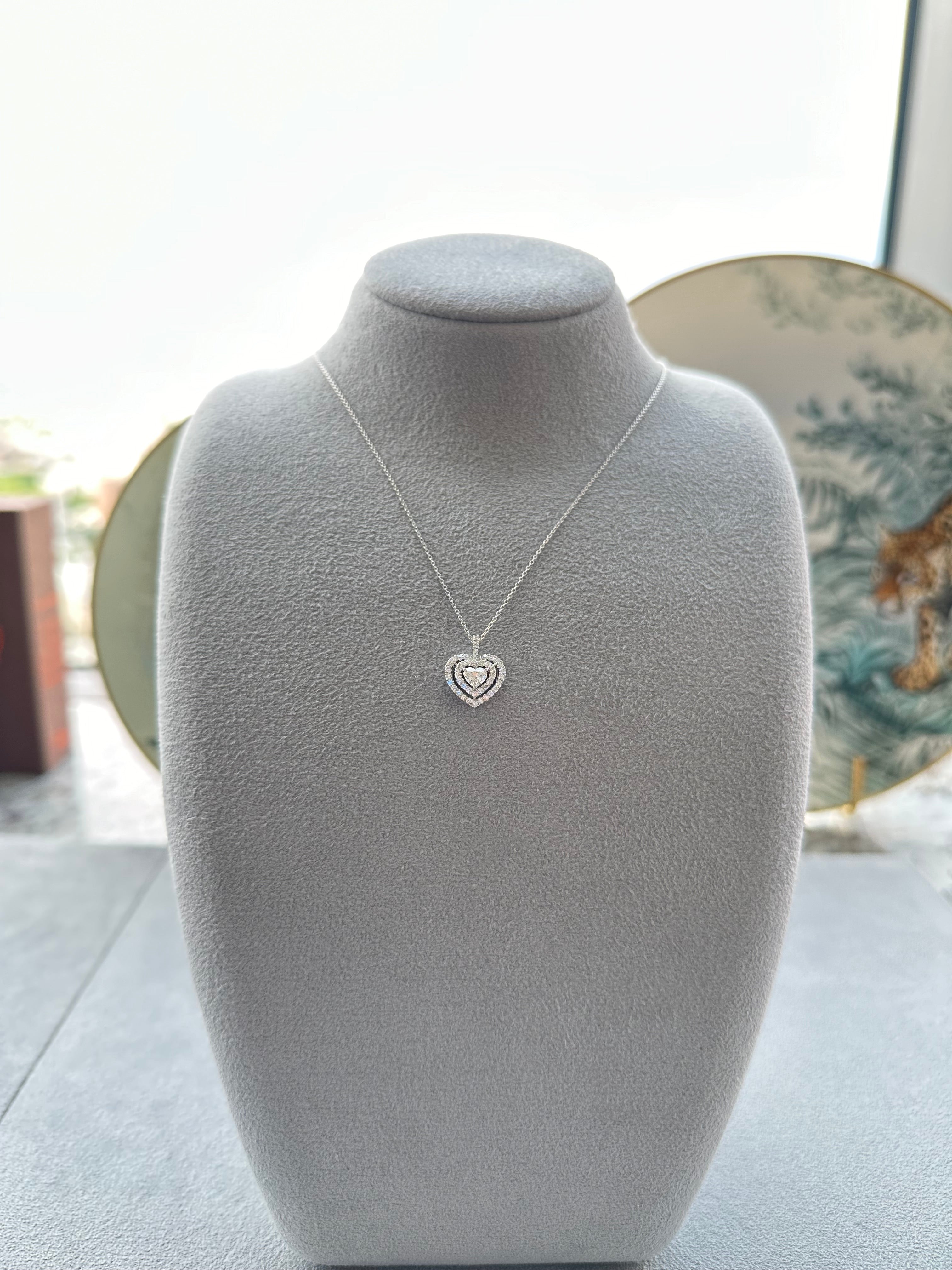 新作 リュタン ネックレス 中石0.3CT前後 HS〜G SI保証 ノーソート｜A Jewelry Box 公式通販サイト