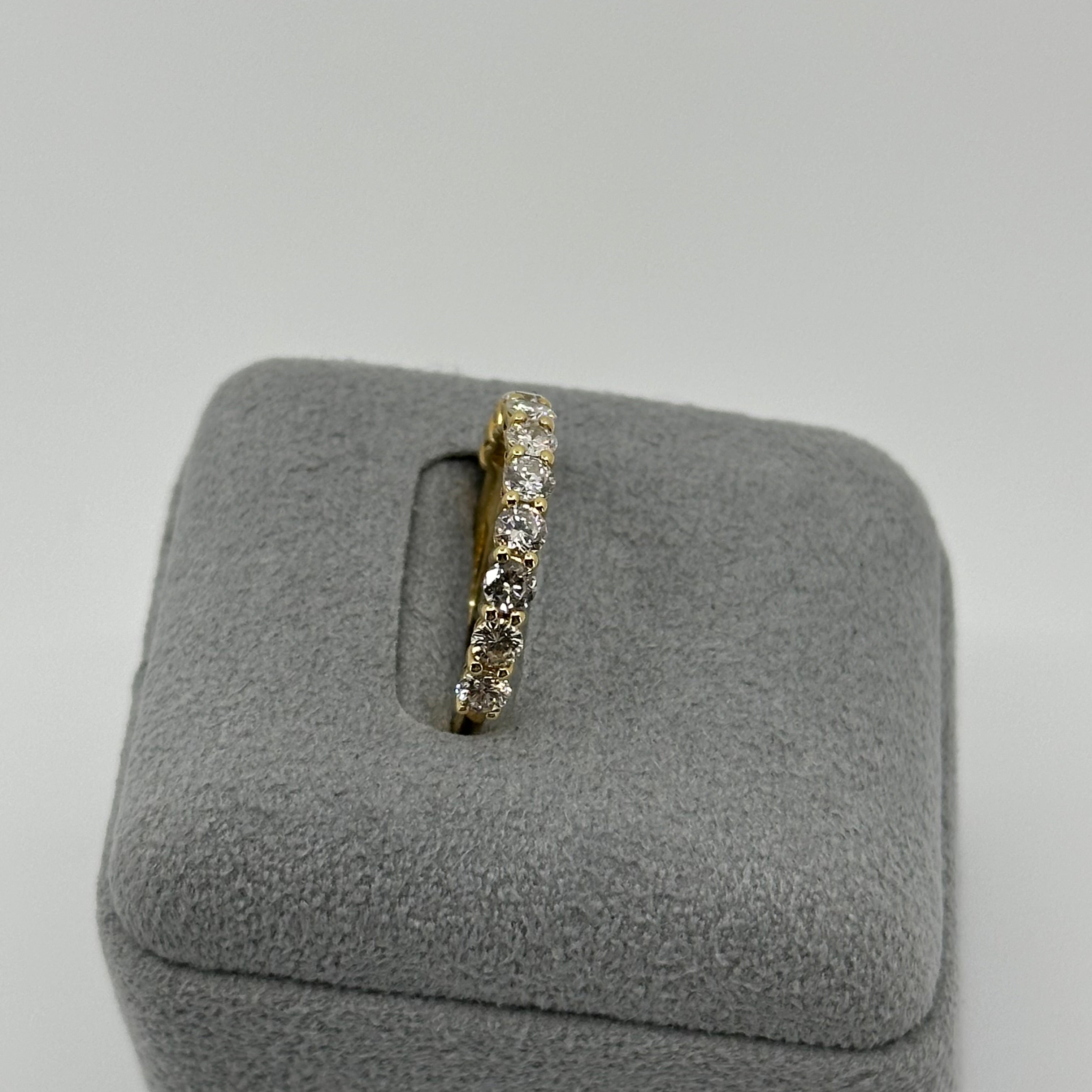 ミエル］ ダイヤモンドハーフエタニティリング | A Jewelry Box公式