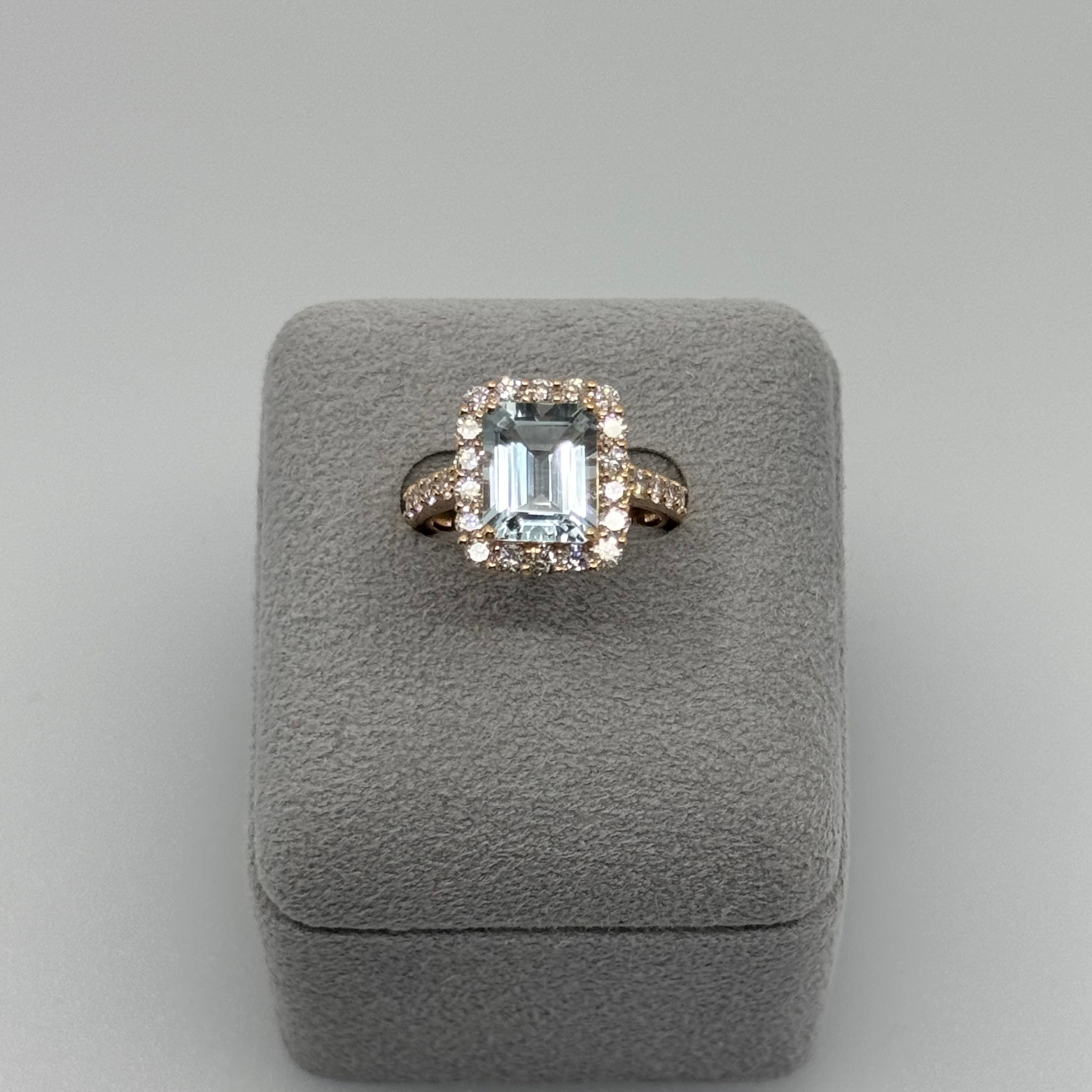 ［湖のドレス］リング アクアマリン｜A Jewelry Box 公式通販サイト