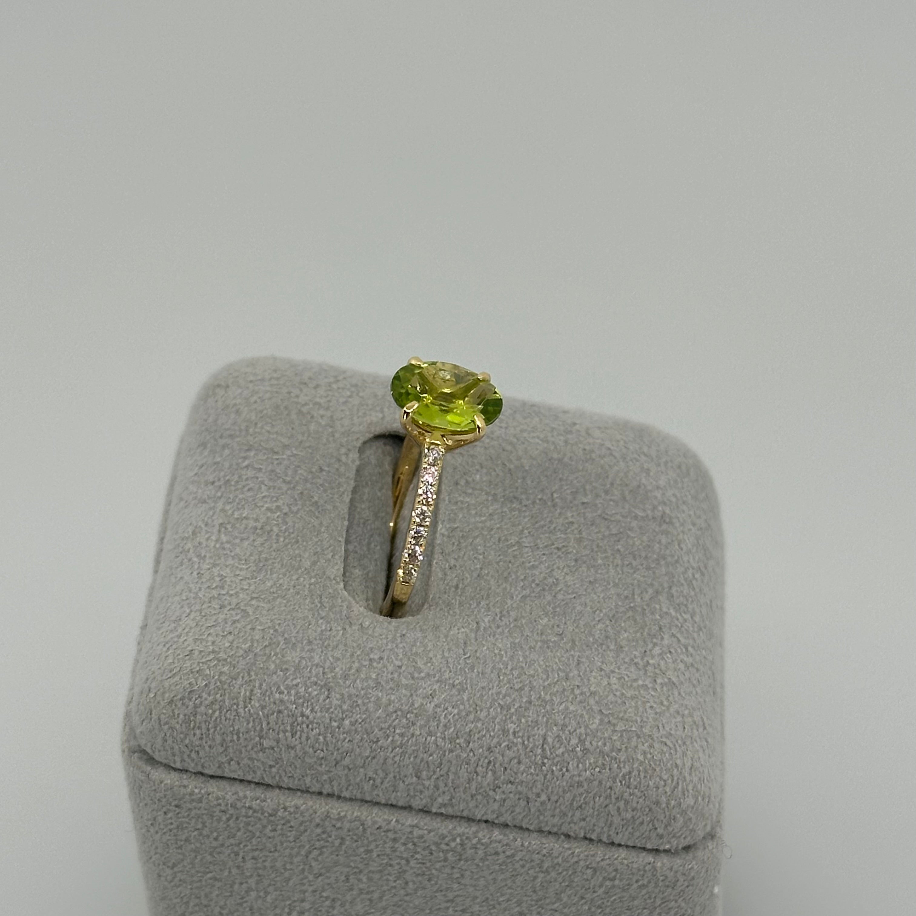 ［新作/個数限定/初夏ごころ］リング　ペリドット