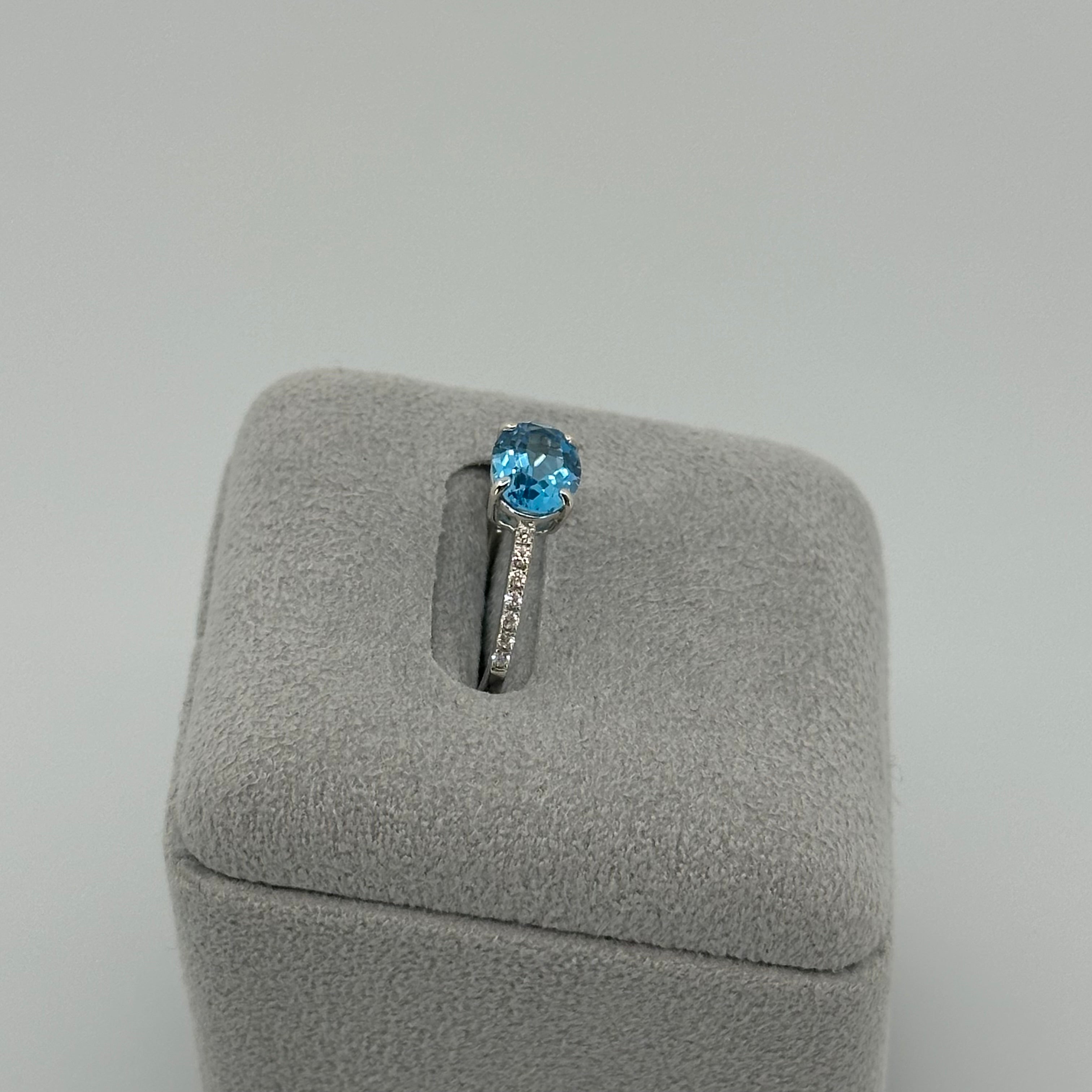 ［新作/個数限定/ヌードヌード］リング　ブルートパーズ