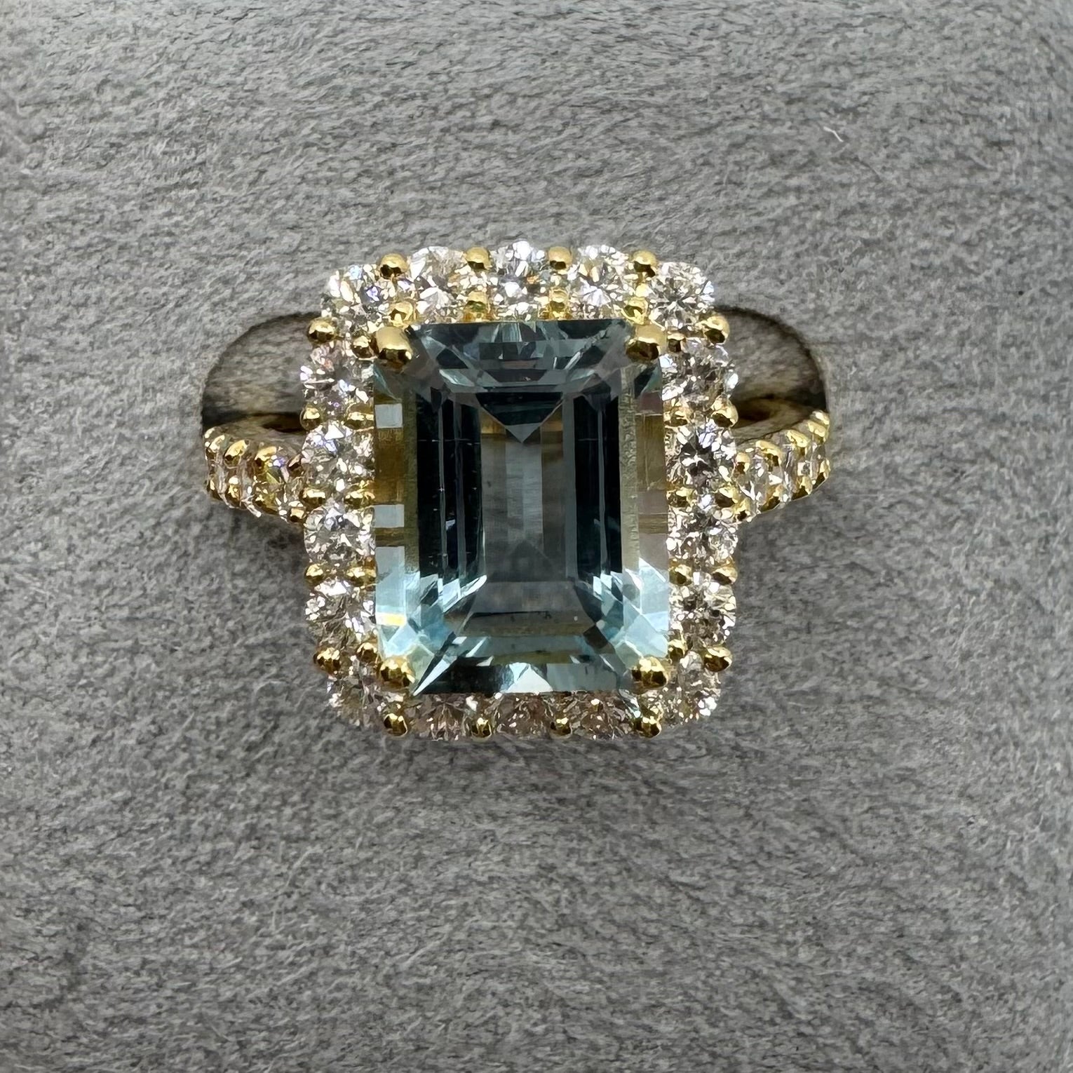 ［湖のドレス］リング アクアマリン｜A Jewelry Box 公式通販サイト