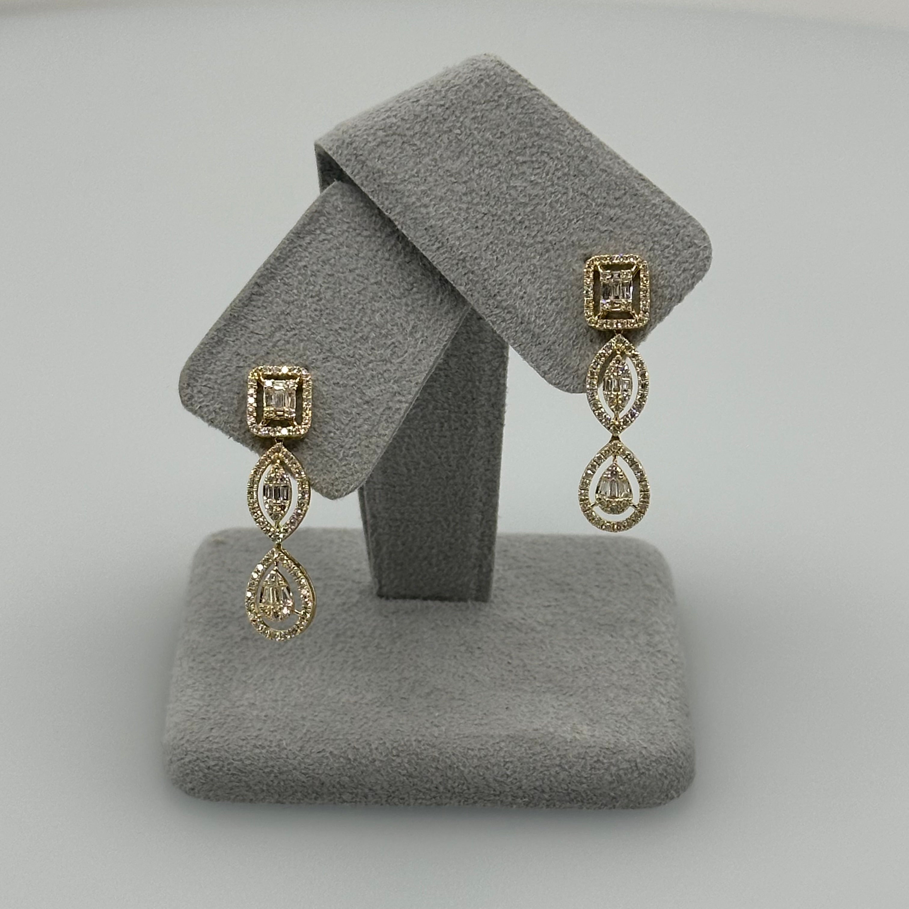 白夜のオルガン］ ダイヤモンド揺れるピアス | A Jewelry Box公式