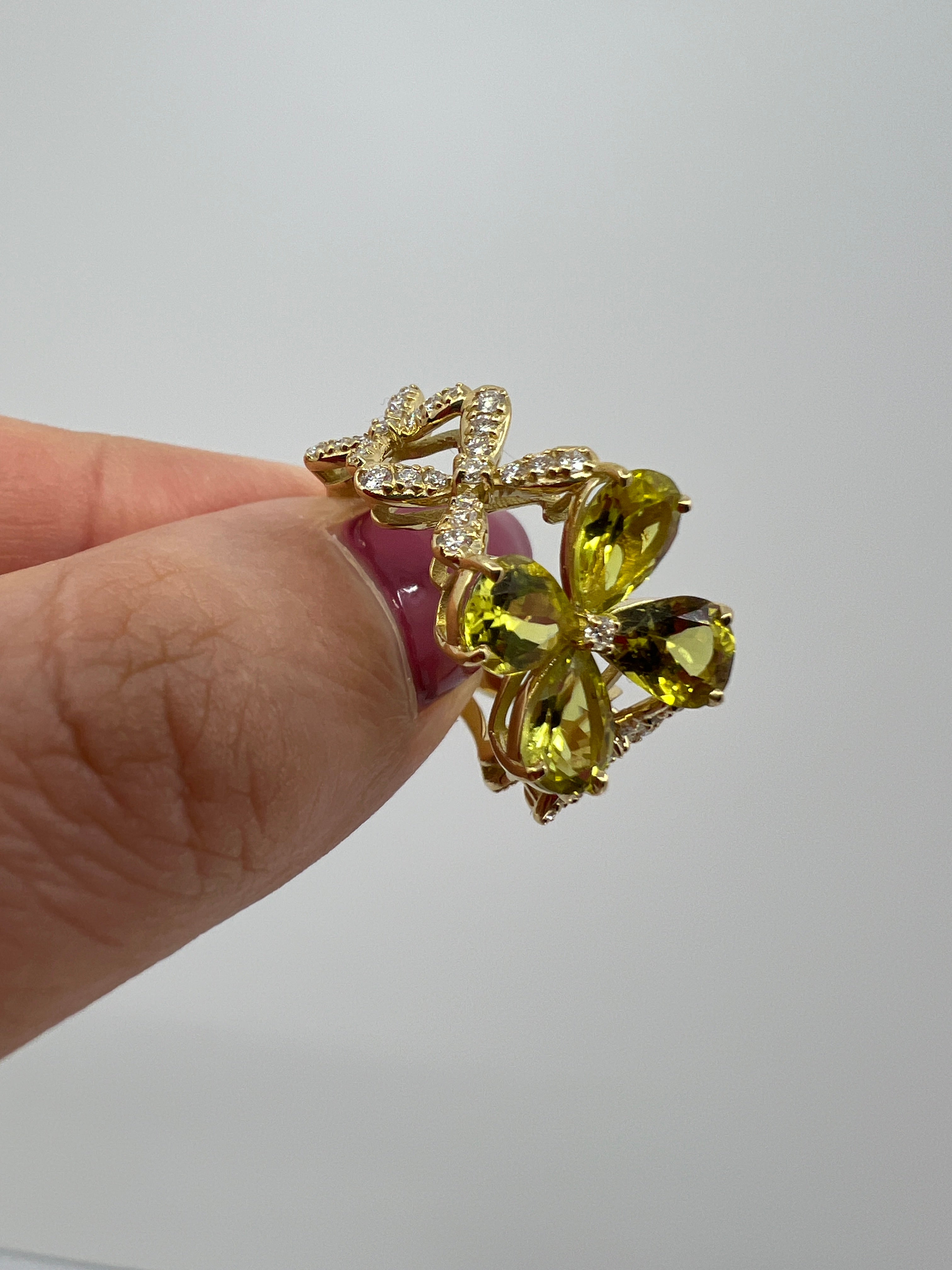 クロシェ］リング カナリートルマリン 2ct PS | A Jewelry Box