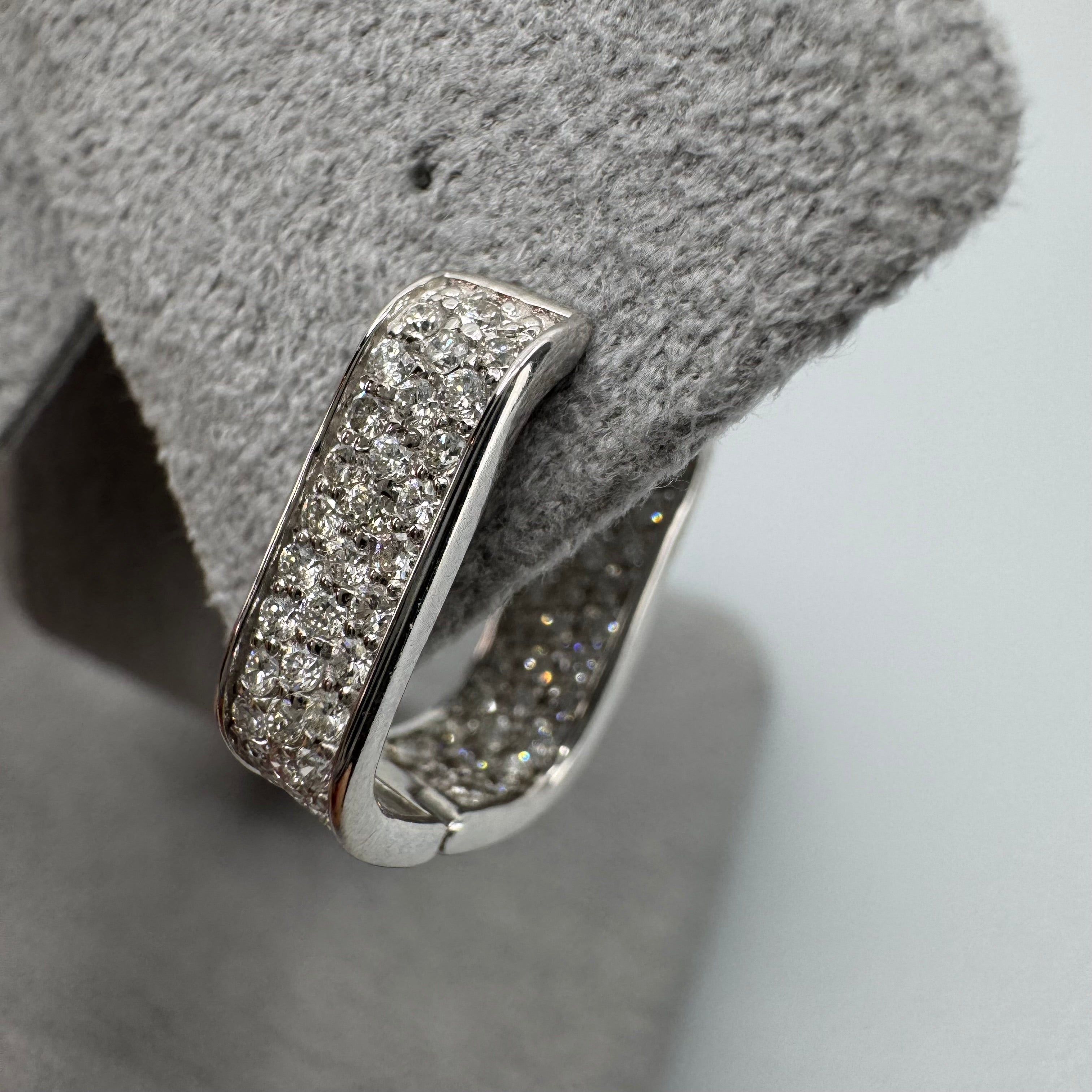 プレシャス］ ダイヤモンドフープピアス | A Jewelry Box公式サイト