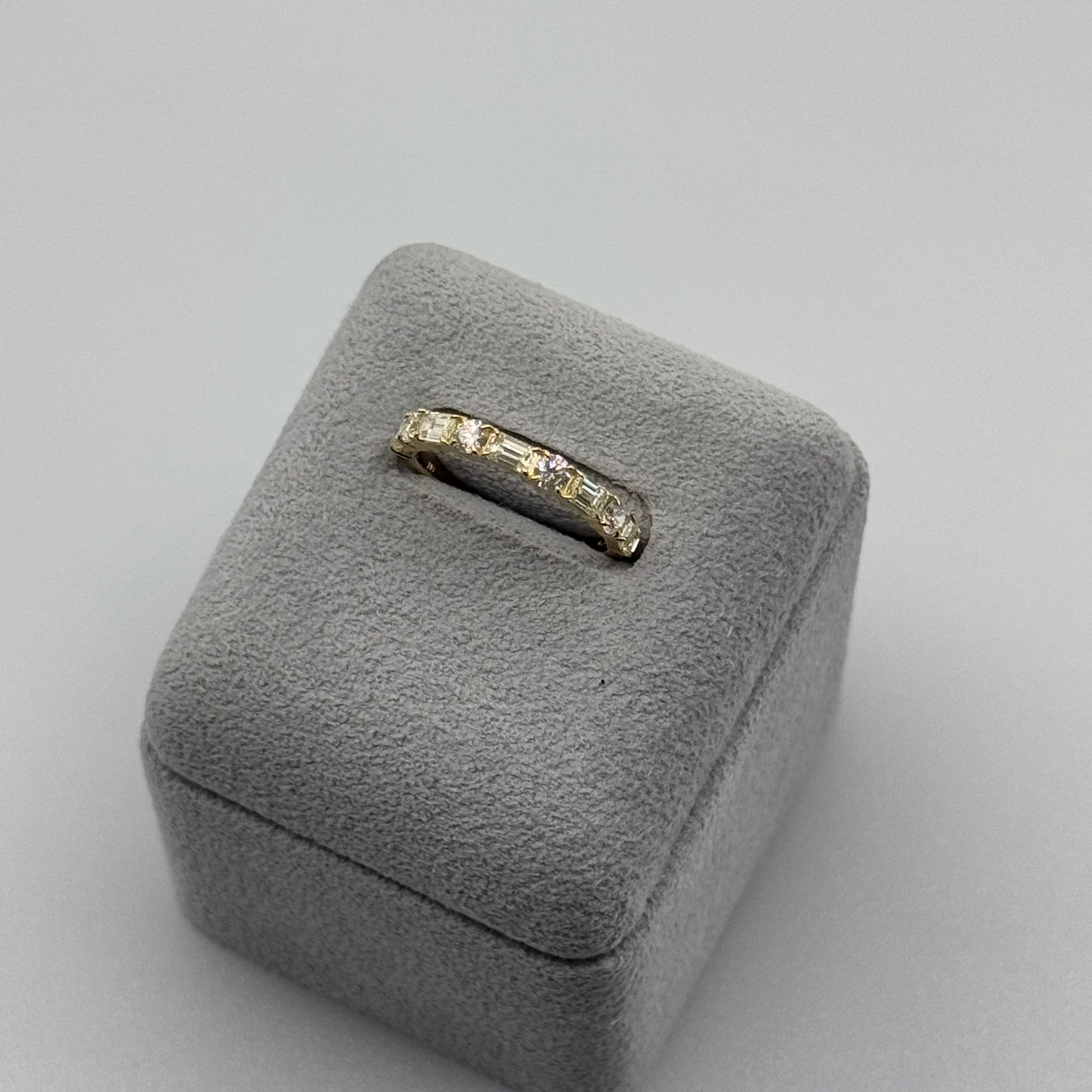 [ノンシャラン］リング ダイヤ 0.8ct RO BG PT K18YG｜A Jewelry Box 公式通販サイト