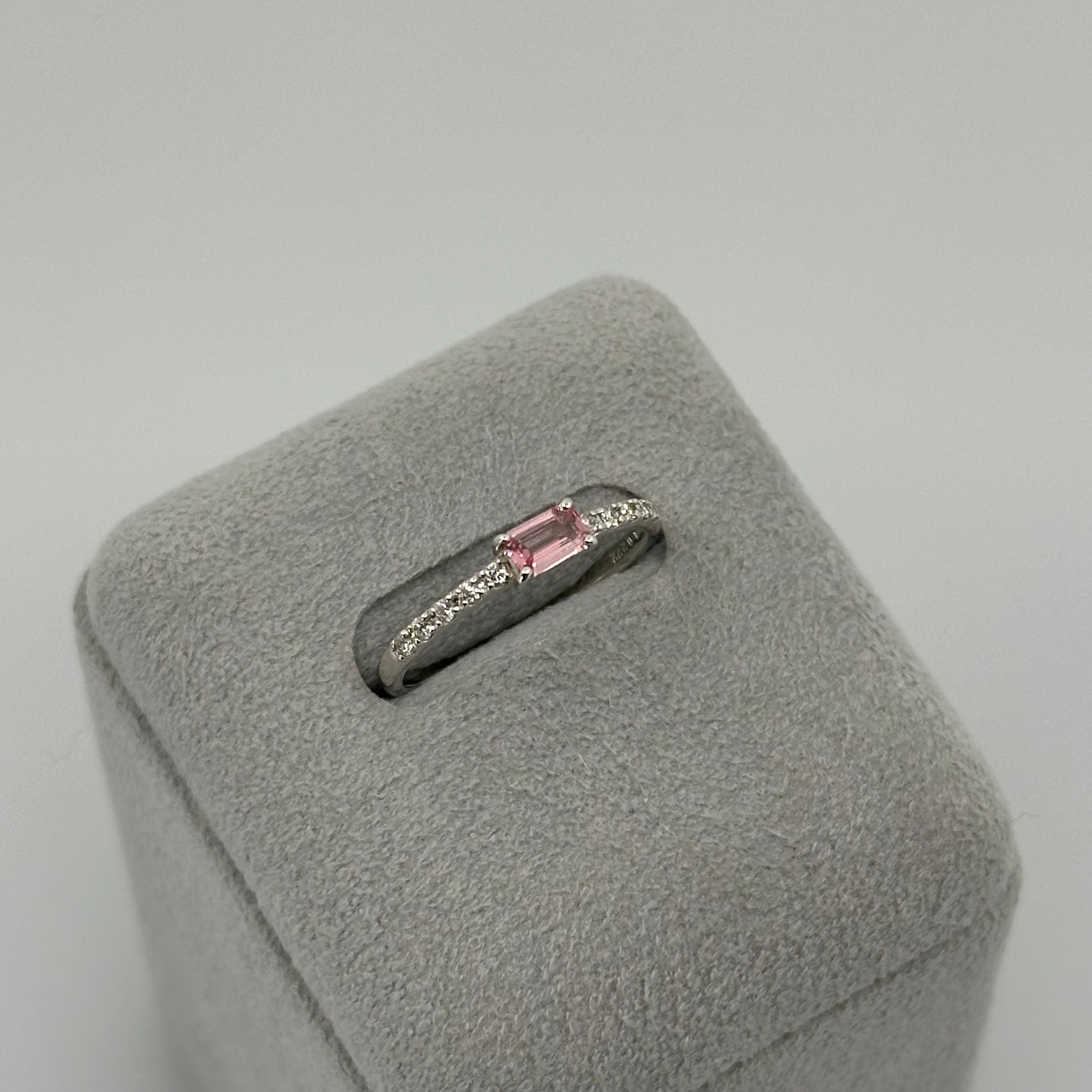 [新作/個数限定] リング パパラチアサファイア